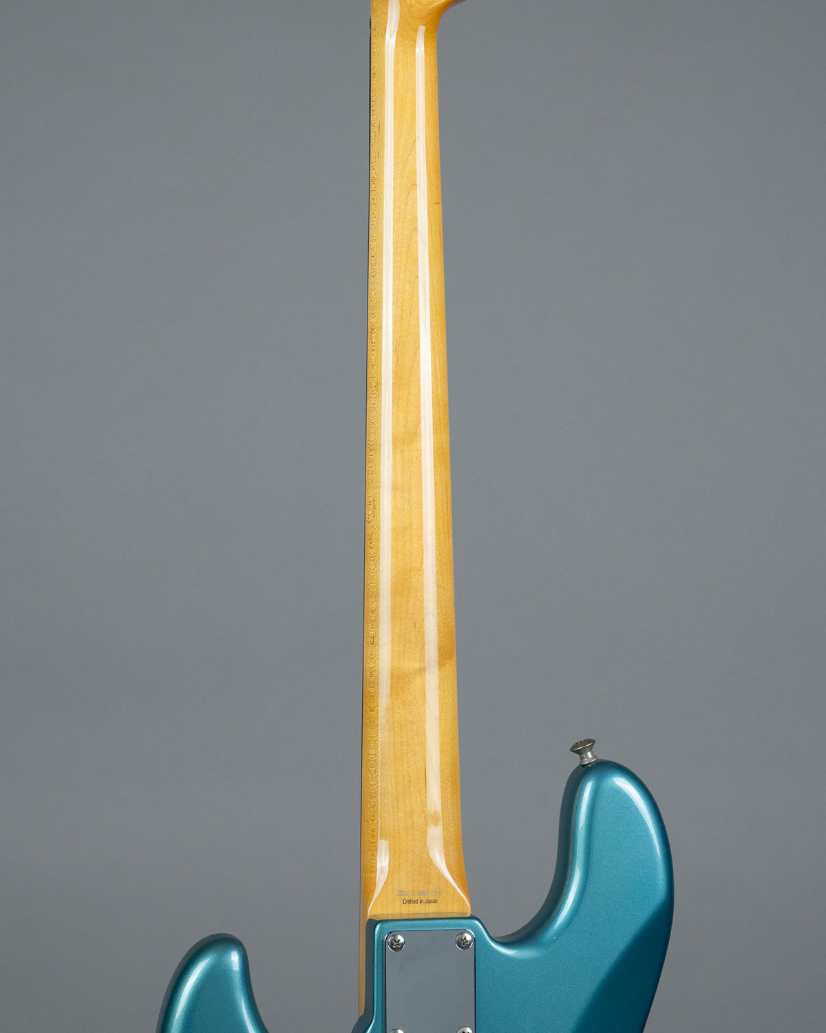 c2007 Fender JB-62 Jazz Bass (Japan, Ocean Turquoise Metallic, Matching Headstock)