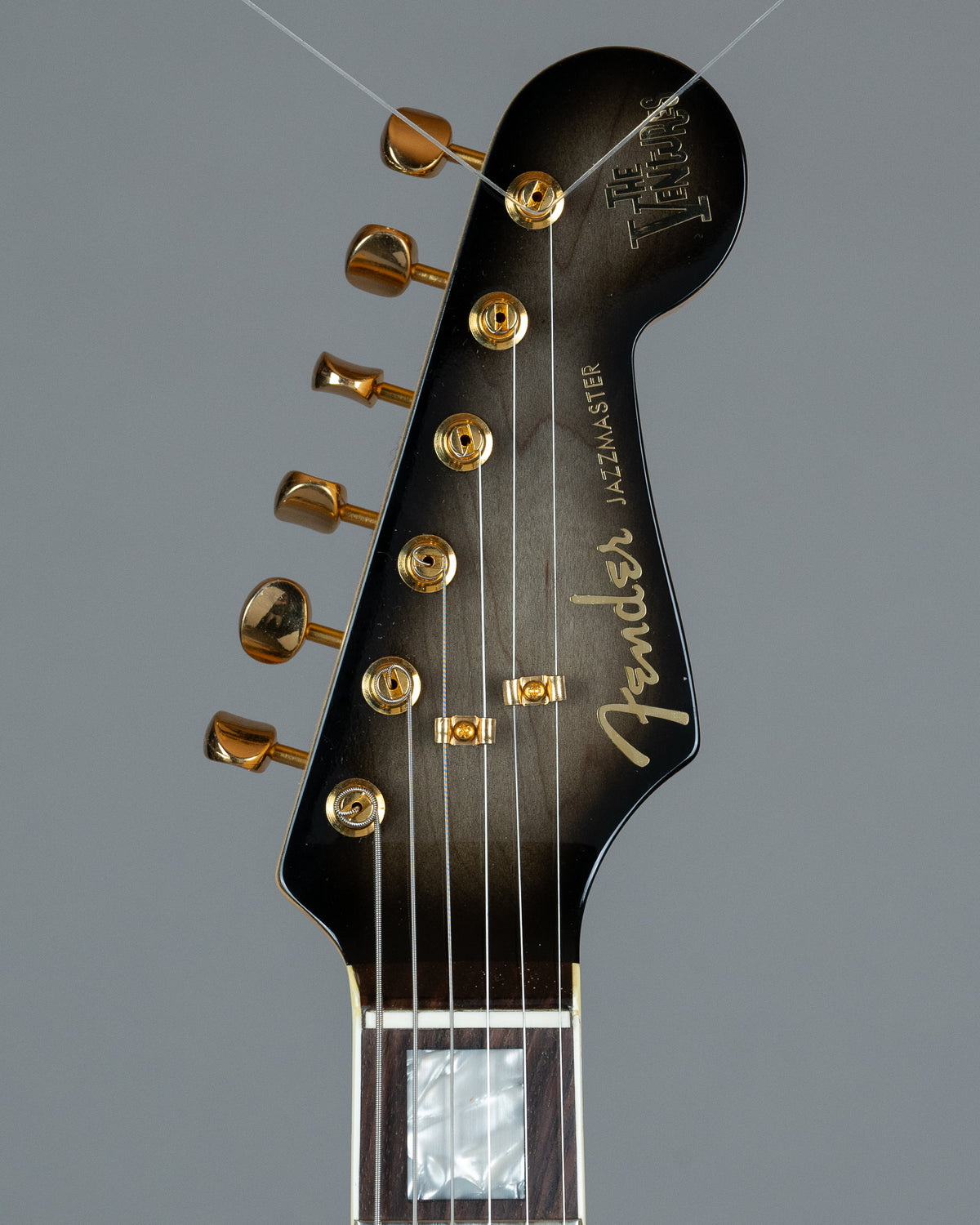1996 Fender Limited Edition Ventures Jazzmaster JM-165VR (Japan, Midnight Black Translucent, OHSC)