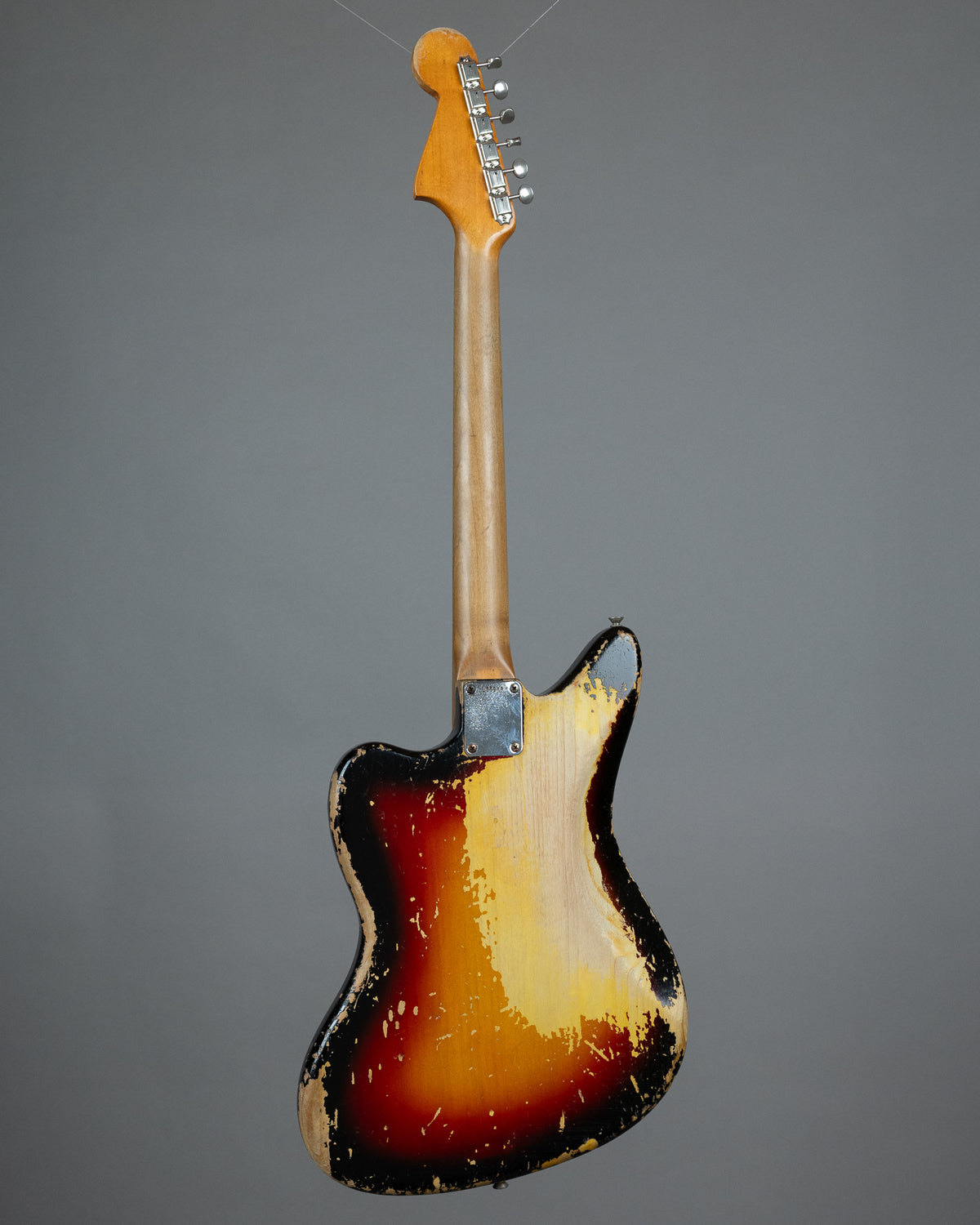 1963 Fender Jaguar (USA, Sunburst, HSC)
