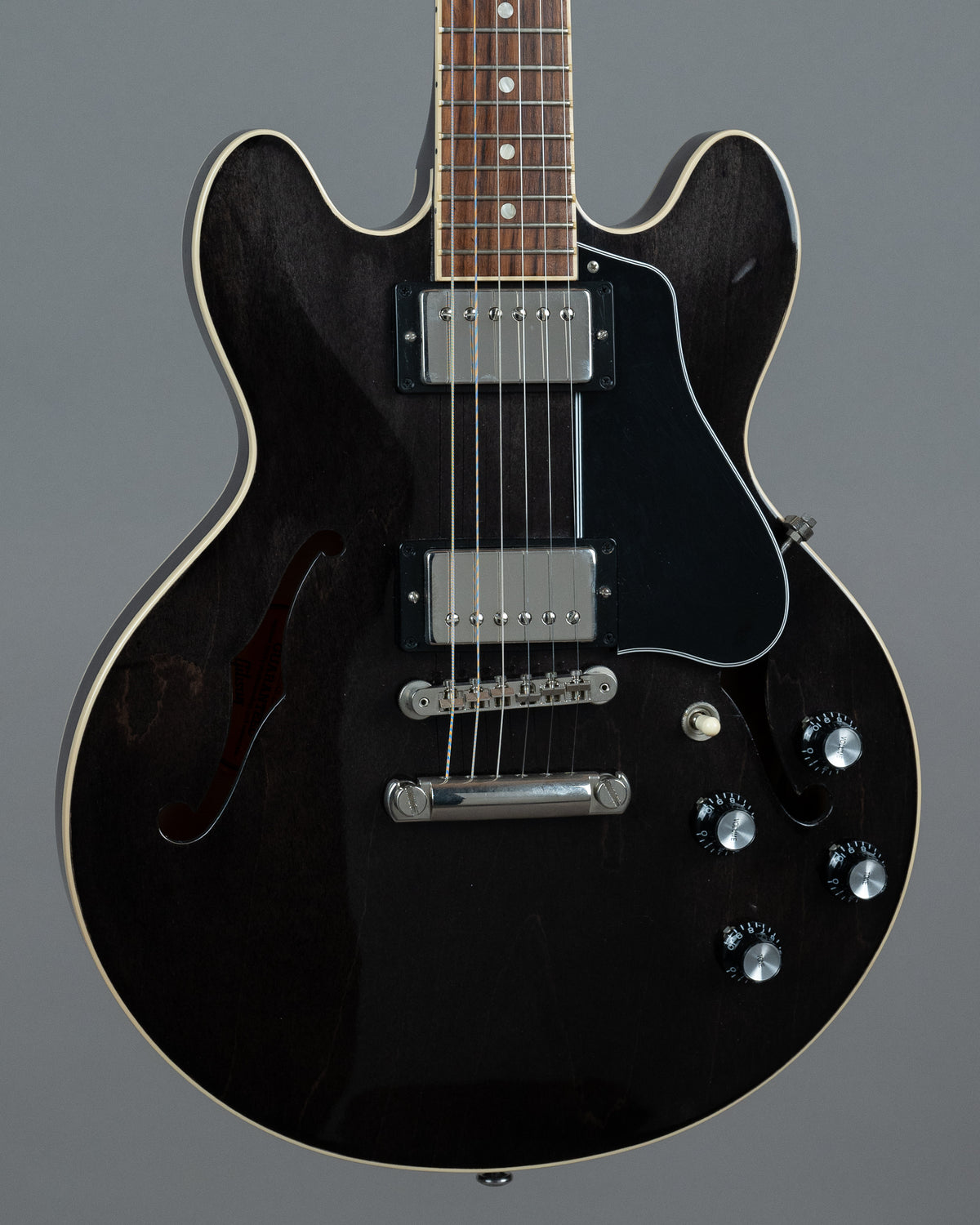 2021 Gibson ES-339 (USA, Transparent Ebony, OHSC)