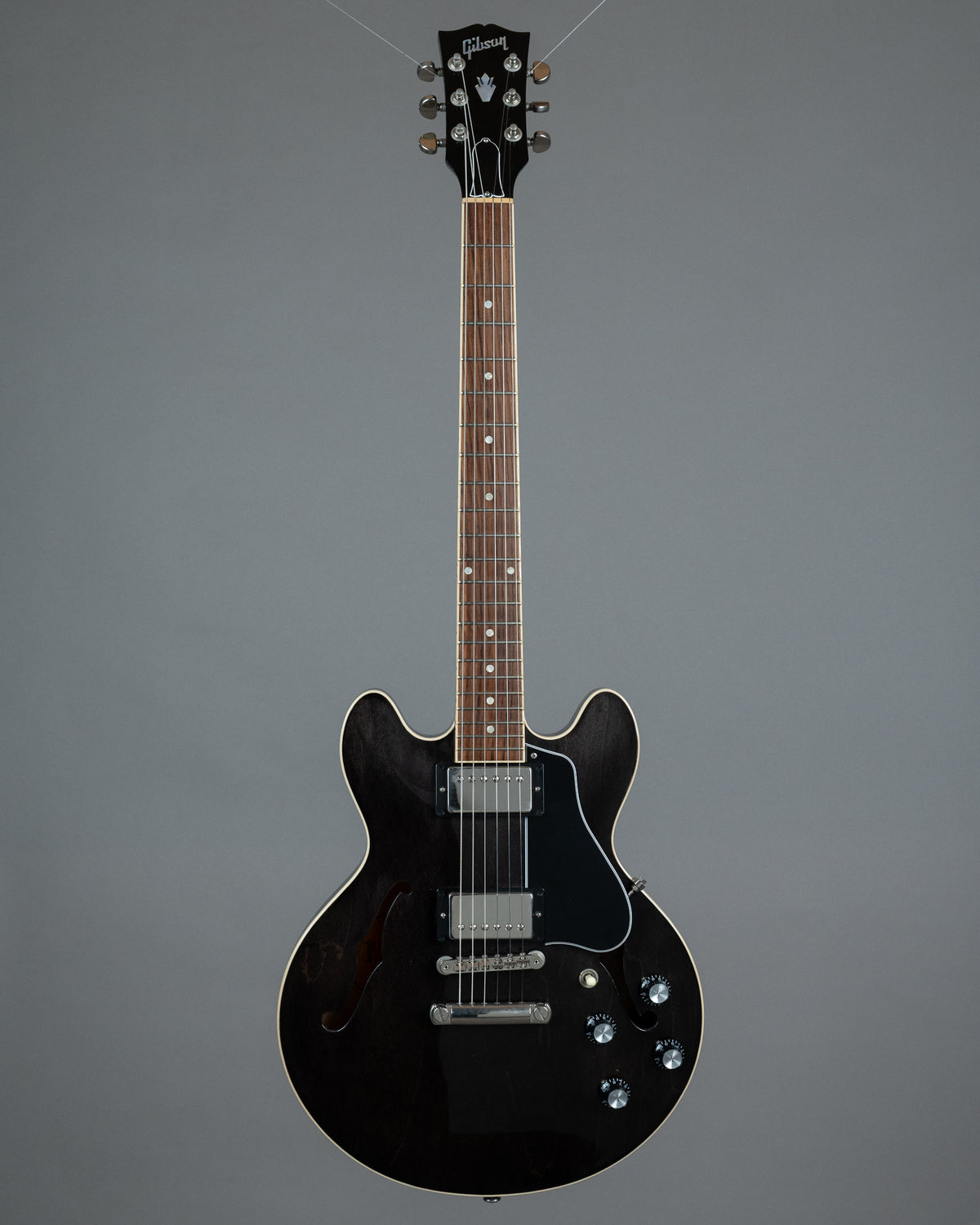 2021 Gibson ES-339 (USA, Transparent Ebony, OHSC)