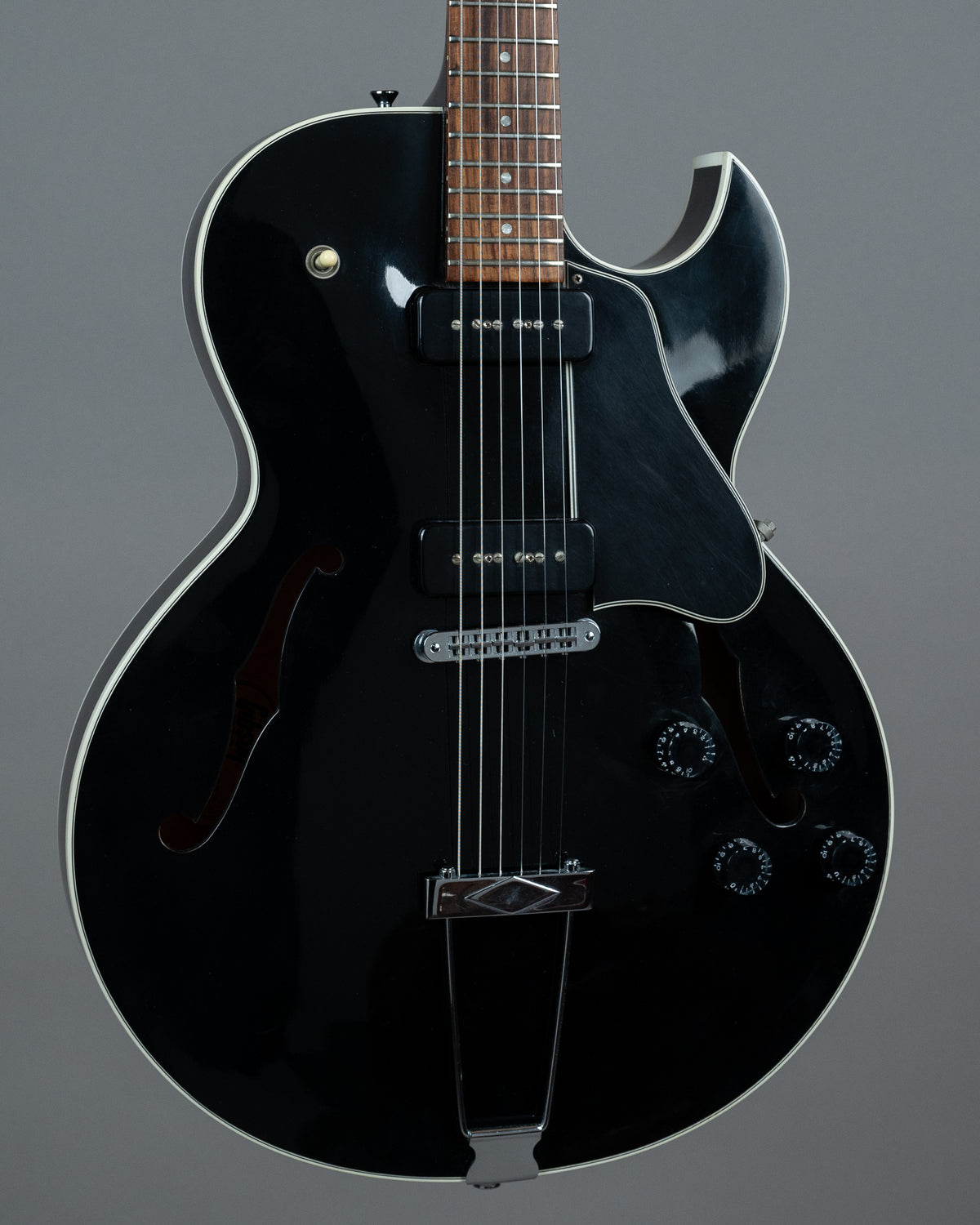 1993 Gibson ES-135 (USA, Ebony, OHSC)