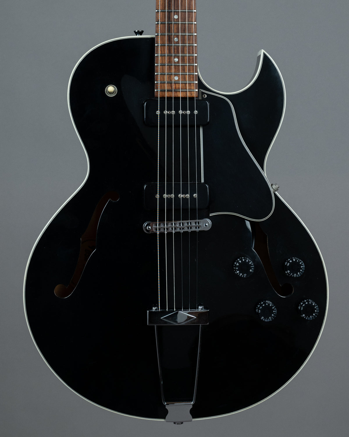 1993 Gibson ES-135 (USA, Ebony, OHSC)