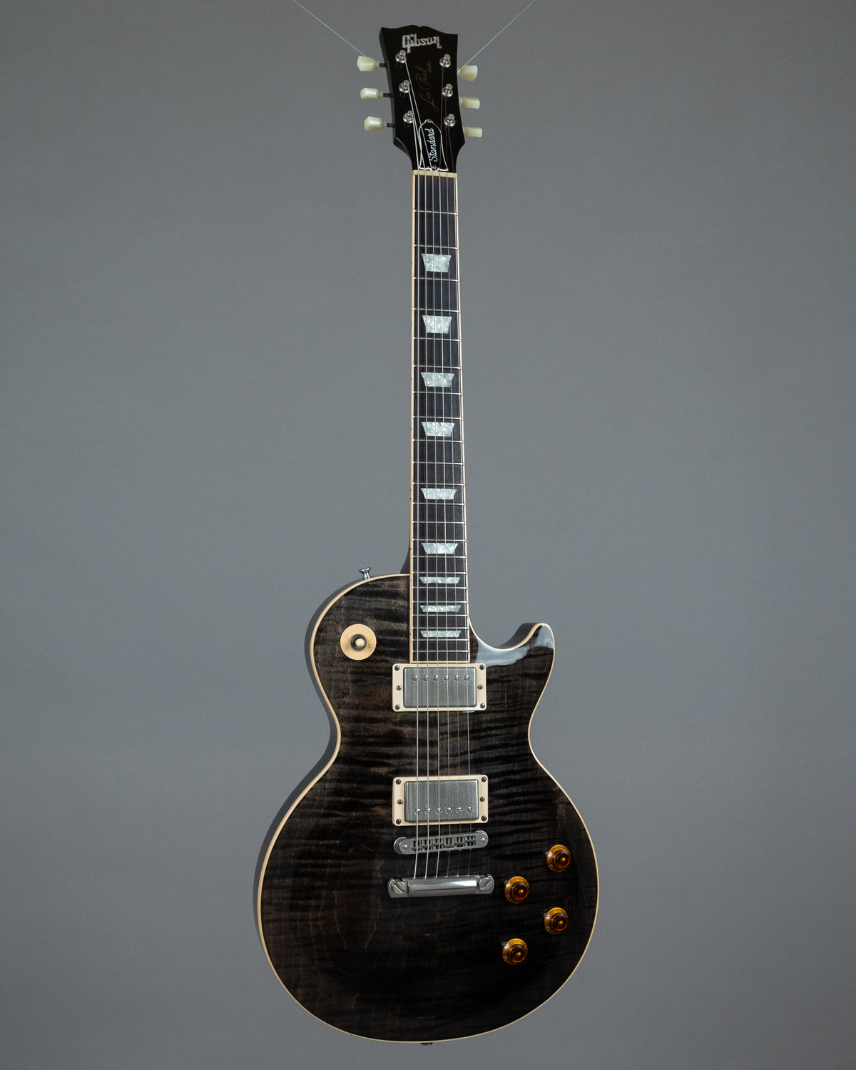 2003 Gibson Les Paul Standard Plus 50s (USA, Trans Black, OHSC)