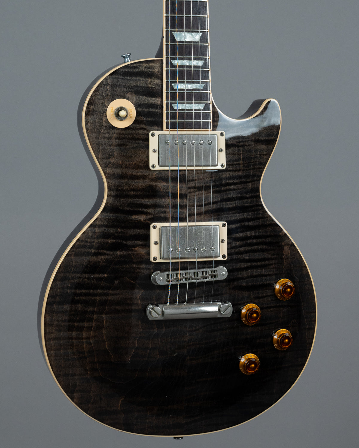 2003 Gibson Les Paul Standard Plus 50s (USA, Trans Black, OHSC)
