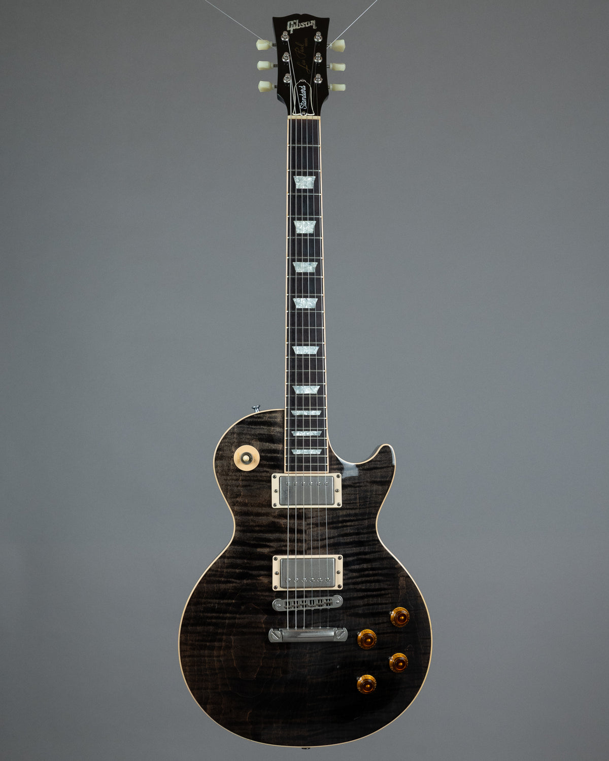 2003 Gibson Les Paul Standard Plus 50s (USA, Trans Black, OHSC)