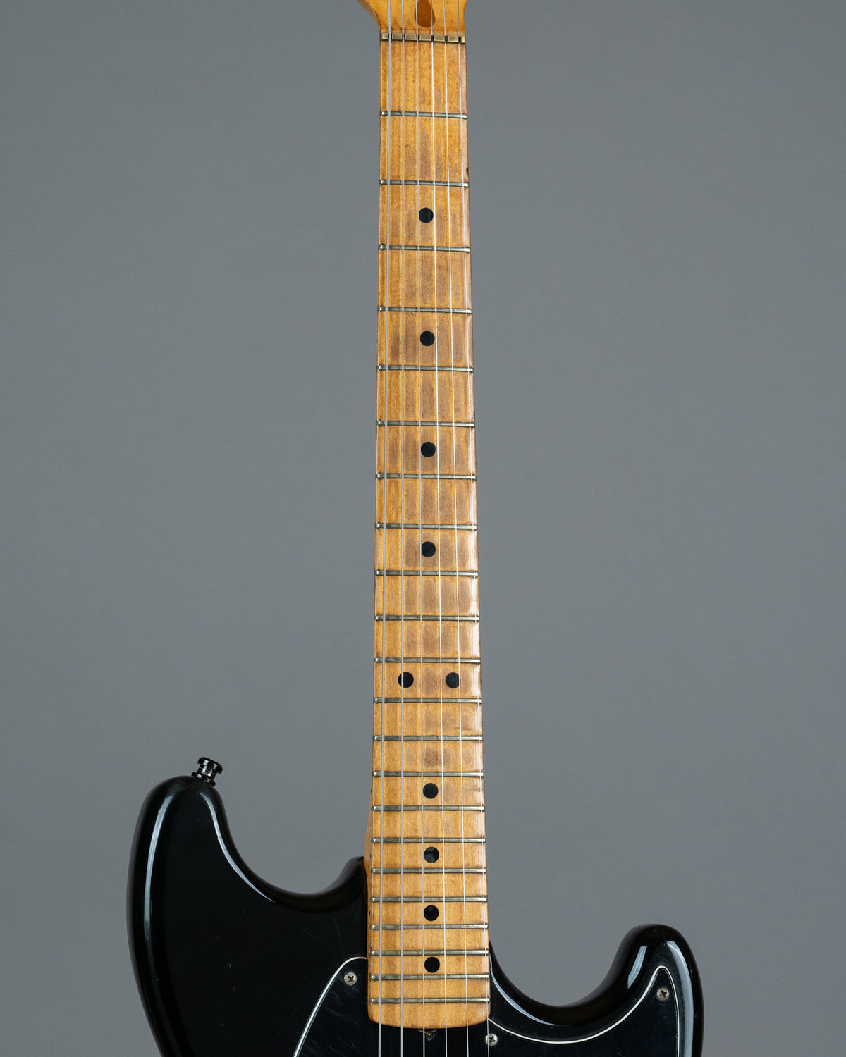 c1978 Fender Mustang MOD (USA, Black)