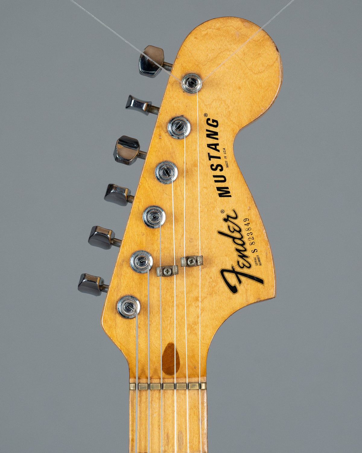 c1978 Fender Mustang MOD (USA, Black)