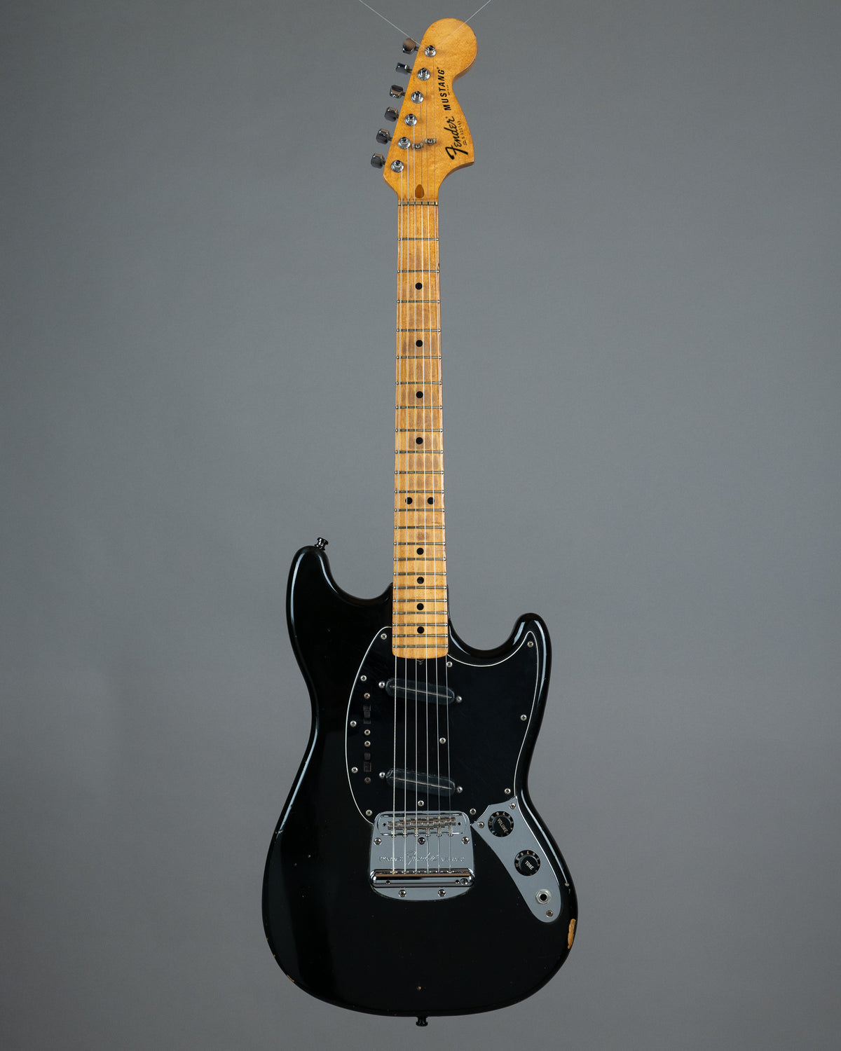 c1978 Fender Mustang MOD (USA, Black)