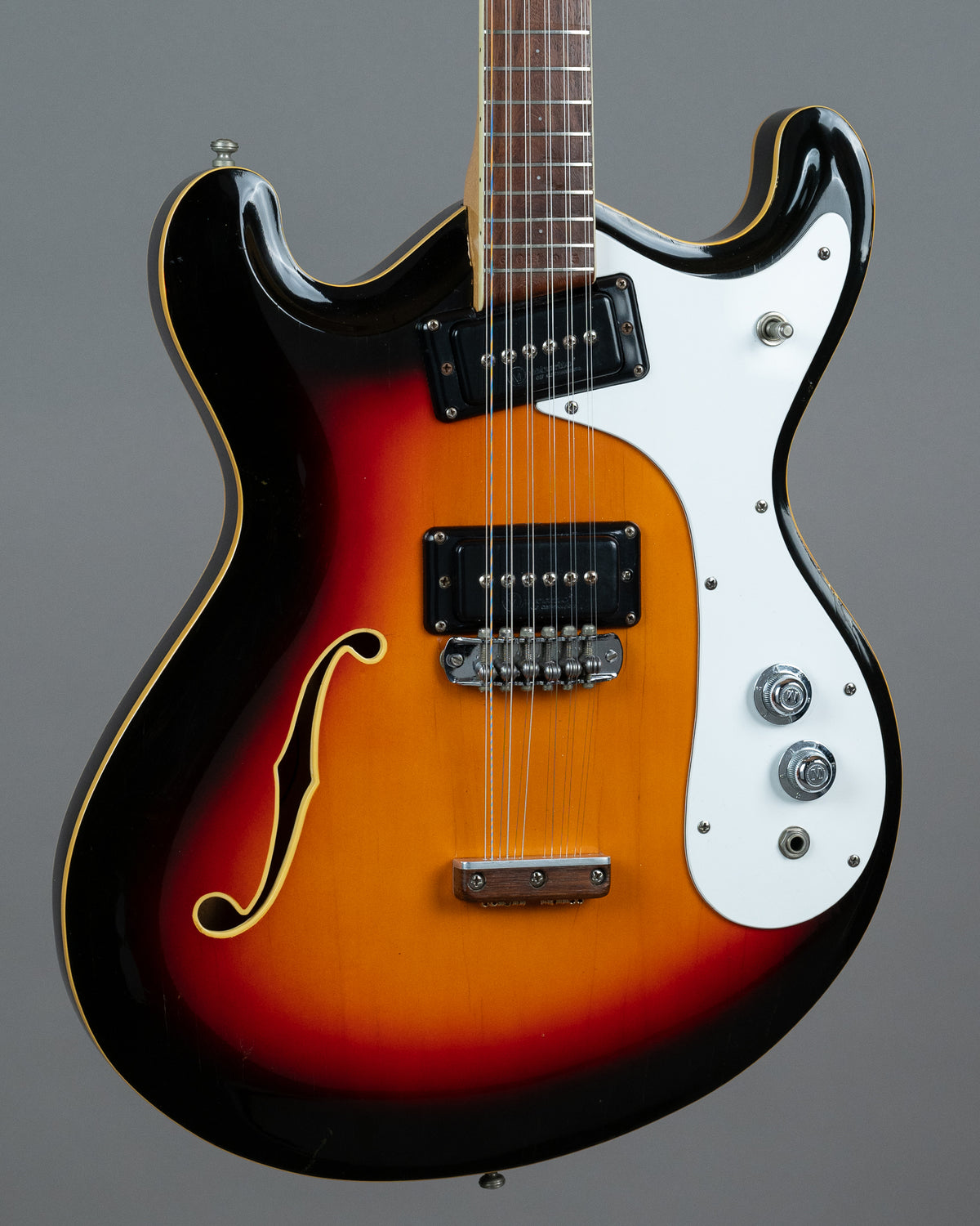 1966 Mosrite Combo XII (USA, Sunburst)