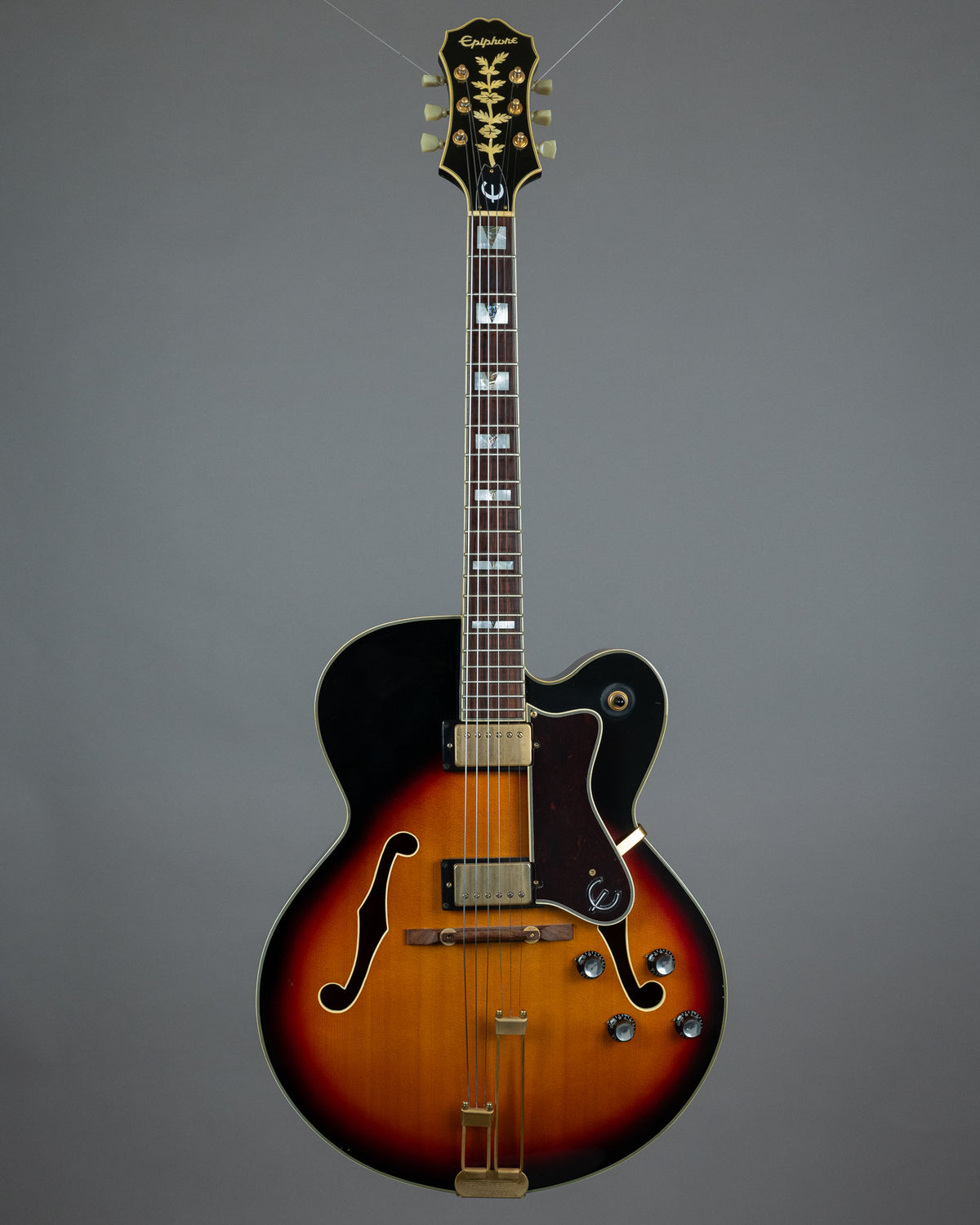 1997 Epiphone Broadway VC (Korea, Sunburst, OHSC)