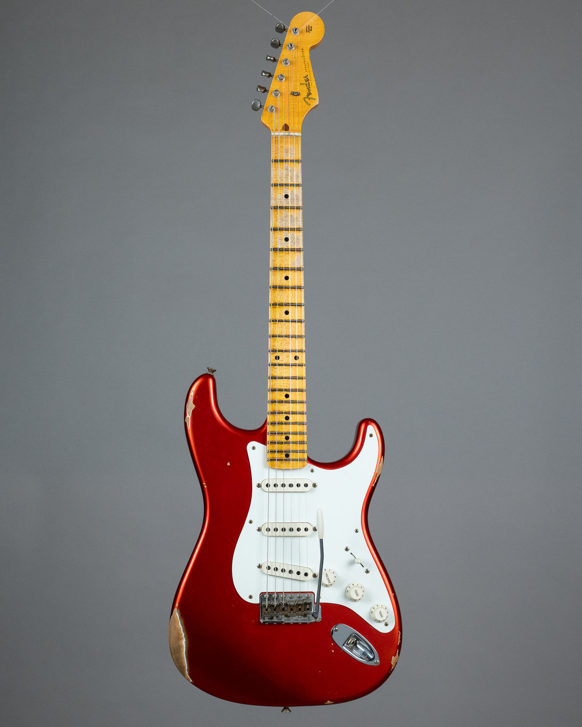 2023 Fender Custom Shop '58 Stratocaster Relic (USA, Faded Candy Apple Red, COA, OHSC)