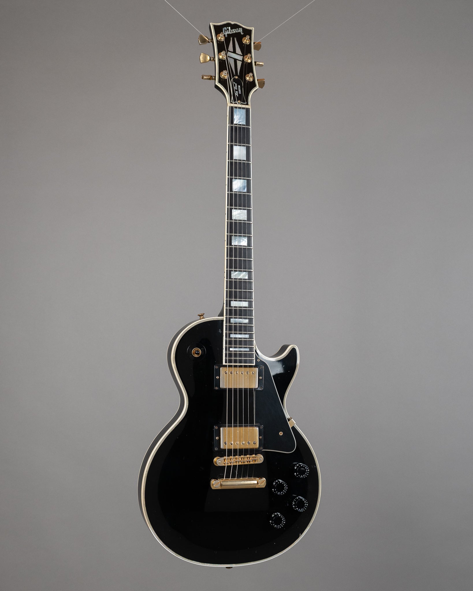 2000 Gibson Les Paul Custom (USA, Ebony, OHSC)