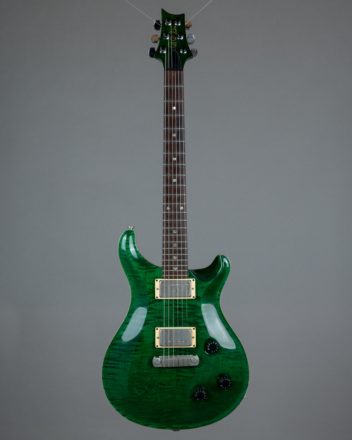 1998 PRS Custom 22 (USA, Emerald Green, OHSC)