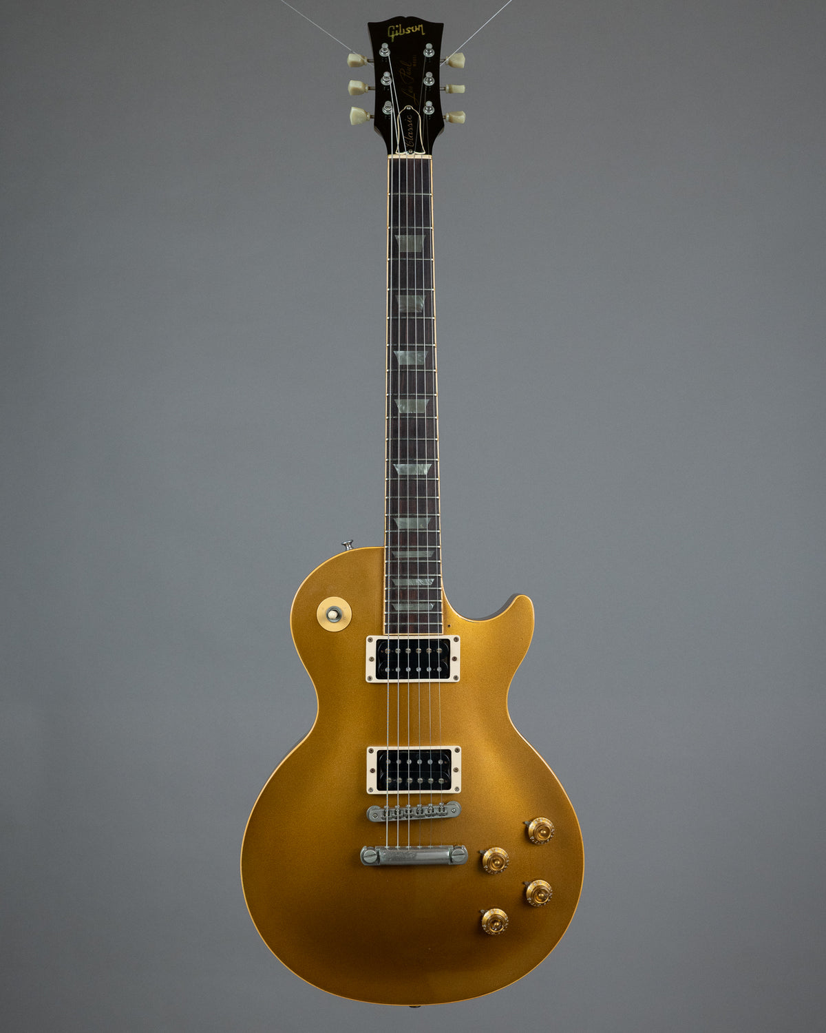 1990 Gibson Les Paul Classic (USA, All Gold Goldtop, Yamano, OHSC)