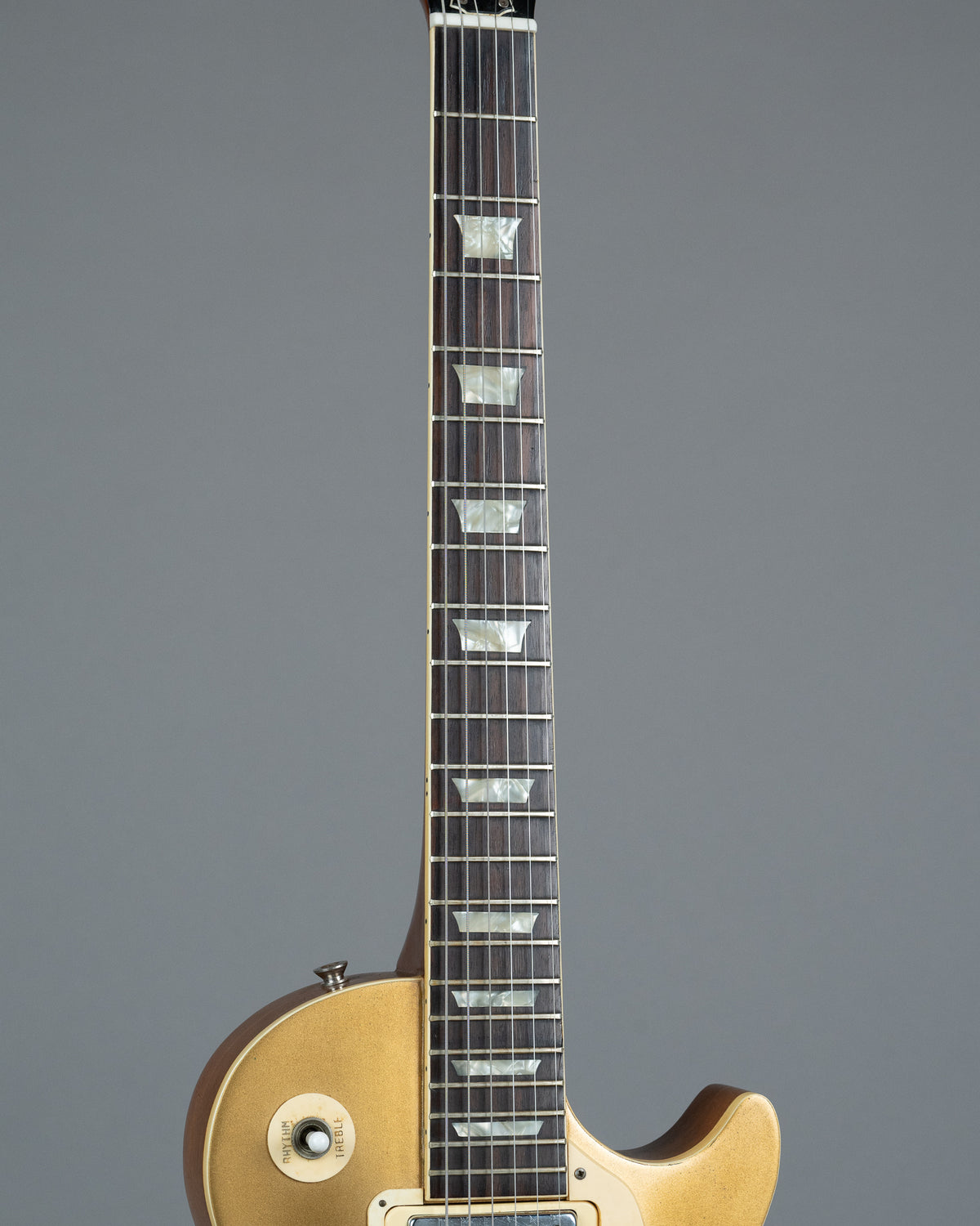 c1973 Gaban FLG-DX750G 'Les Paul Deluxe' (Japan, Goldtop)
