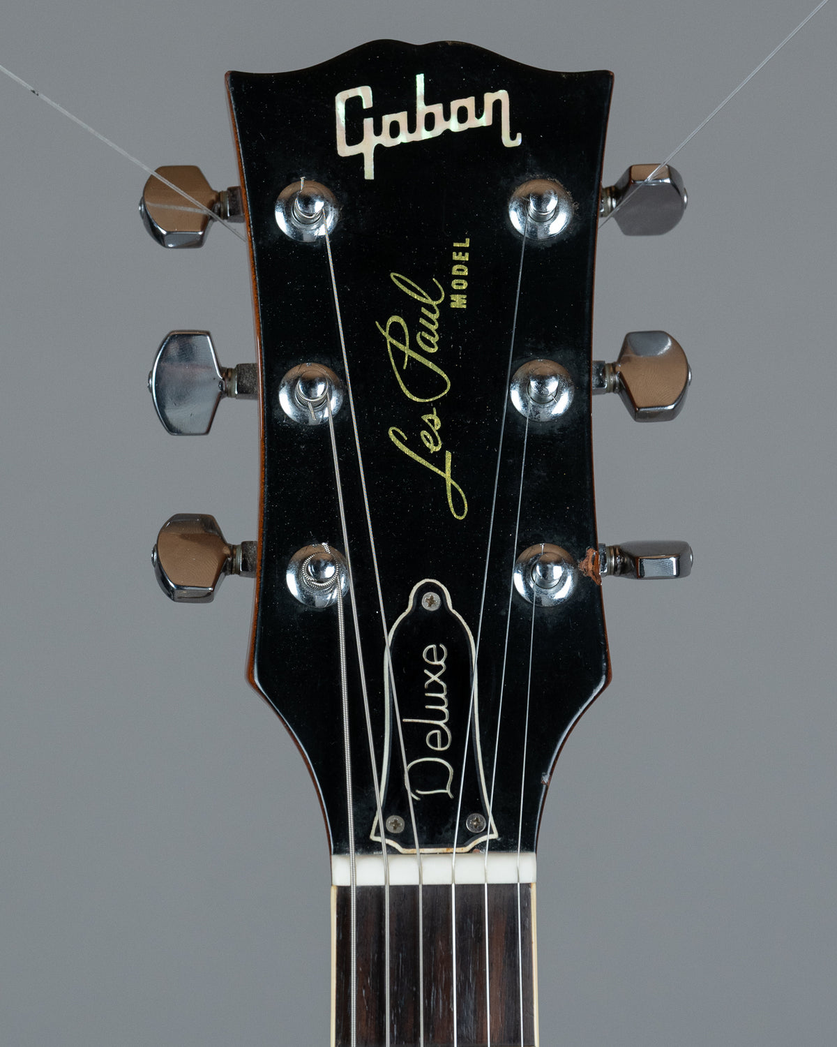 c1973 Gaban FLG-DX750G 'Les Paul Deluxe' (Japan, Goldtop)