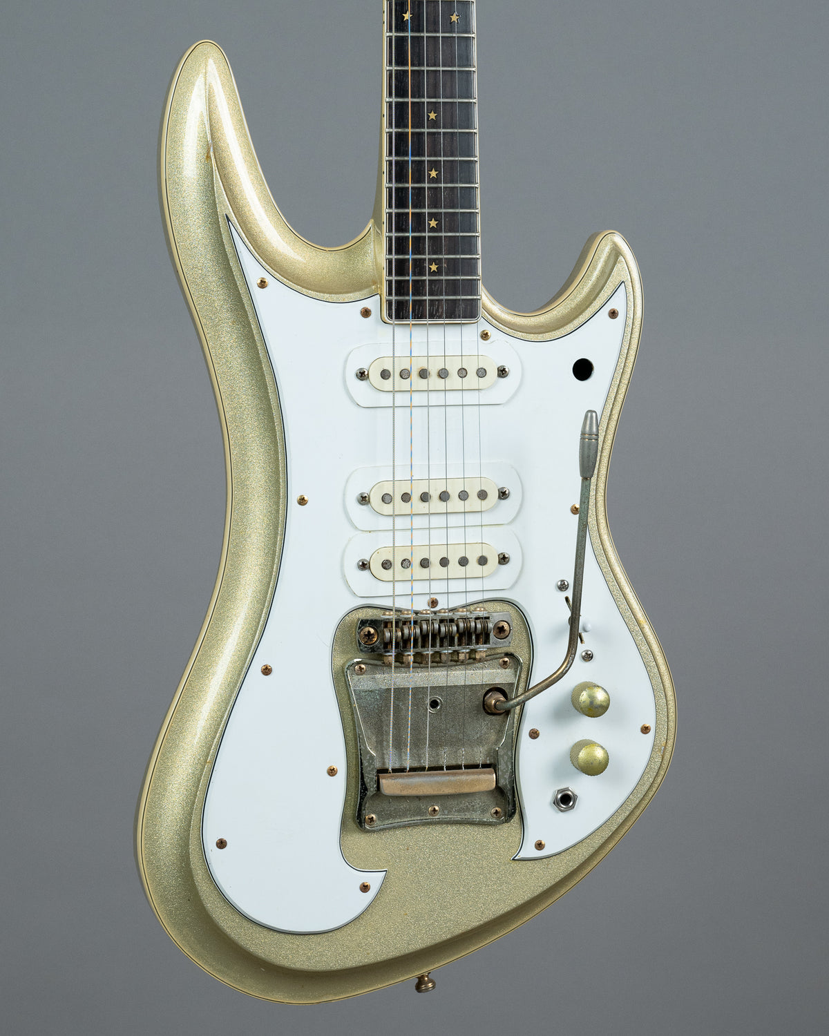 c1980 Guyatone Sharp 5 LG-1200 (Japan, Gold Sparkle, HSC)