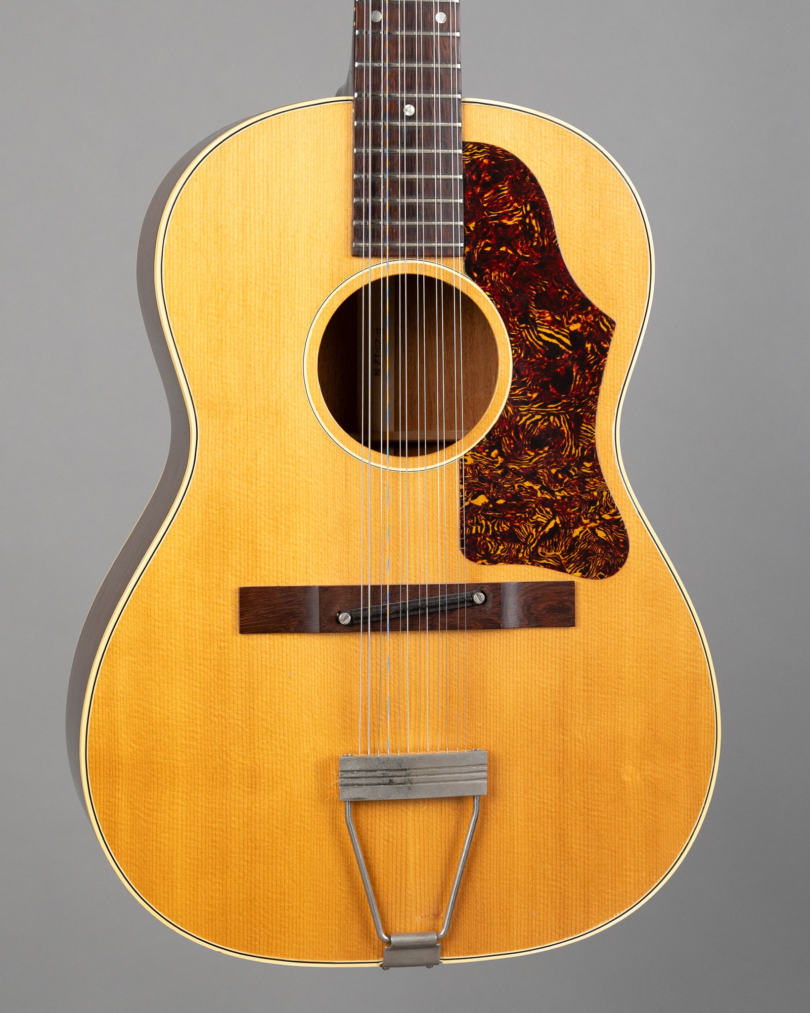 1967 Gibson B25-12 (USA, Natural, Pasteboard Case!)