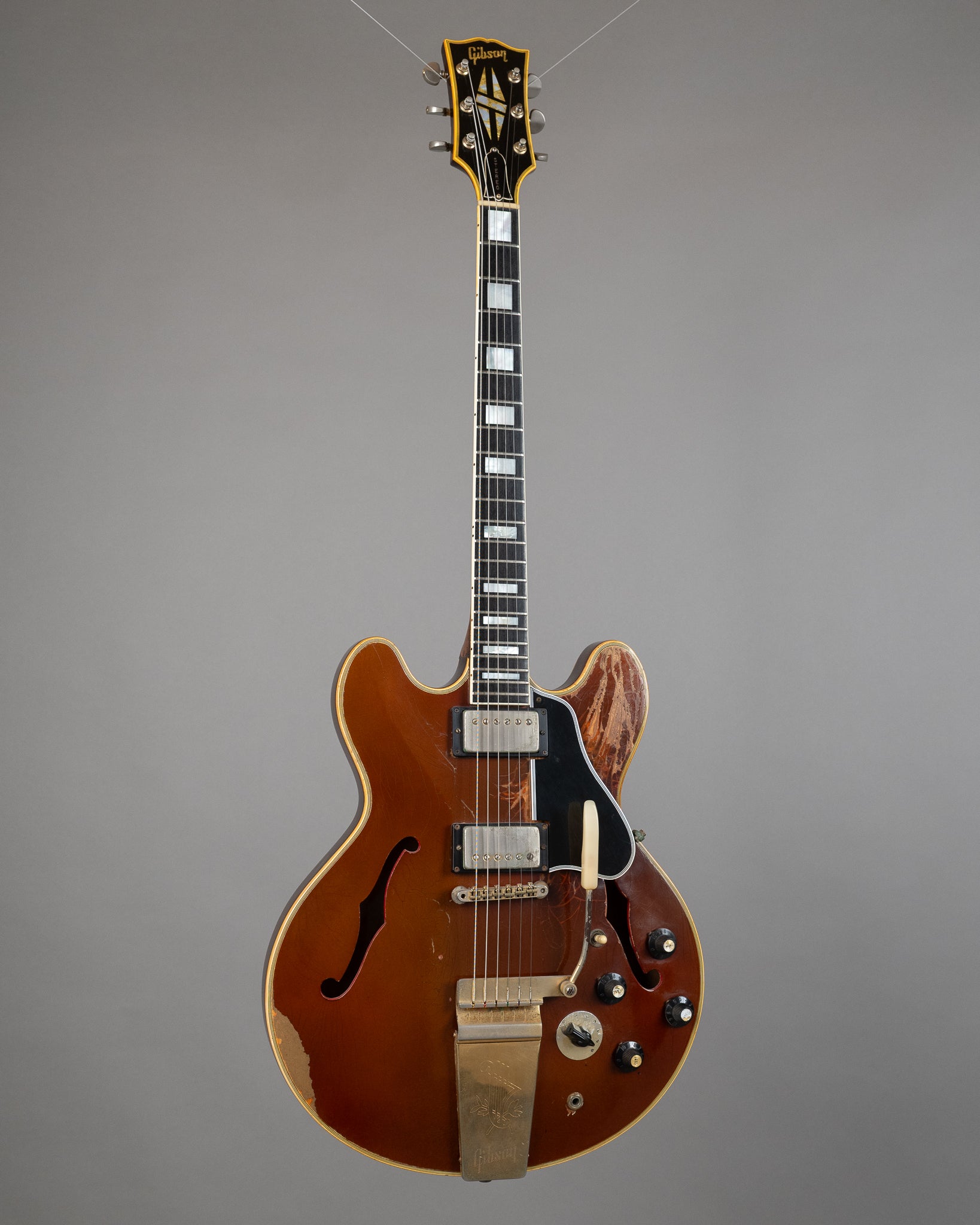 1967 Gibson ES-355TDSV (USA, Sparkling Burgundy Metallic, OHSC)
