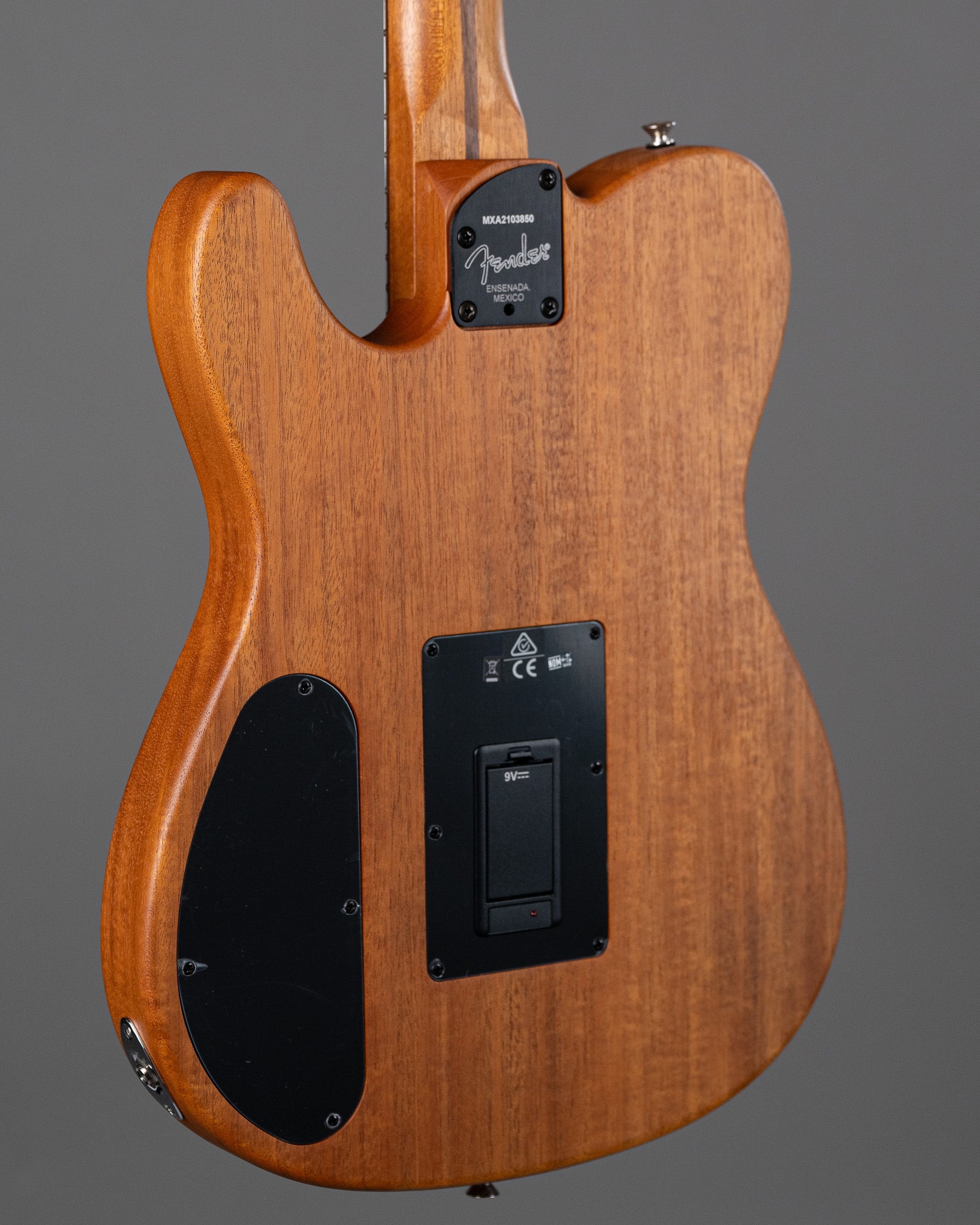 c2024 Fender Acoustasonic Player Telecaster (Mexico, Shadowburst, OGB)