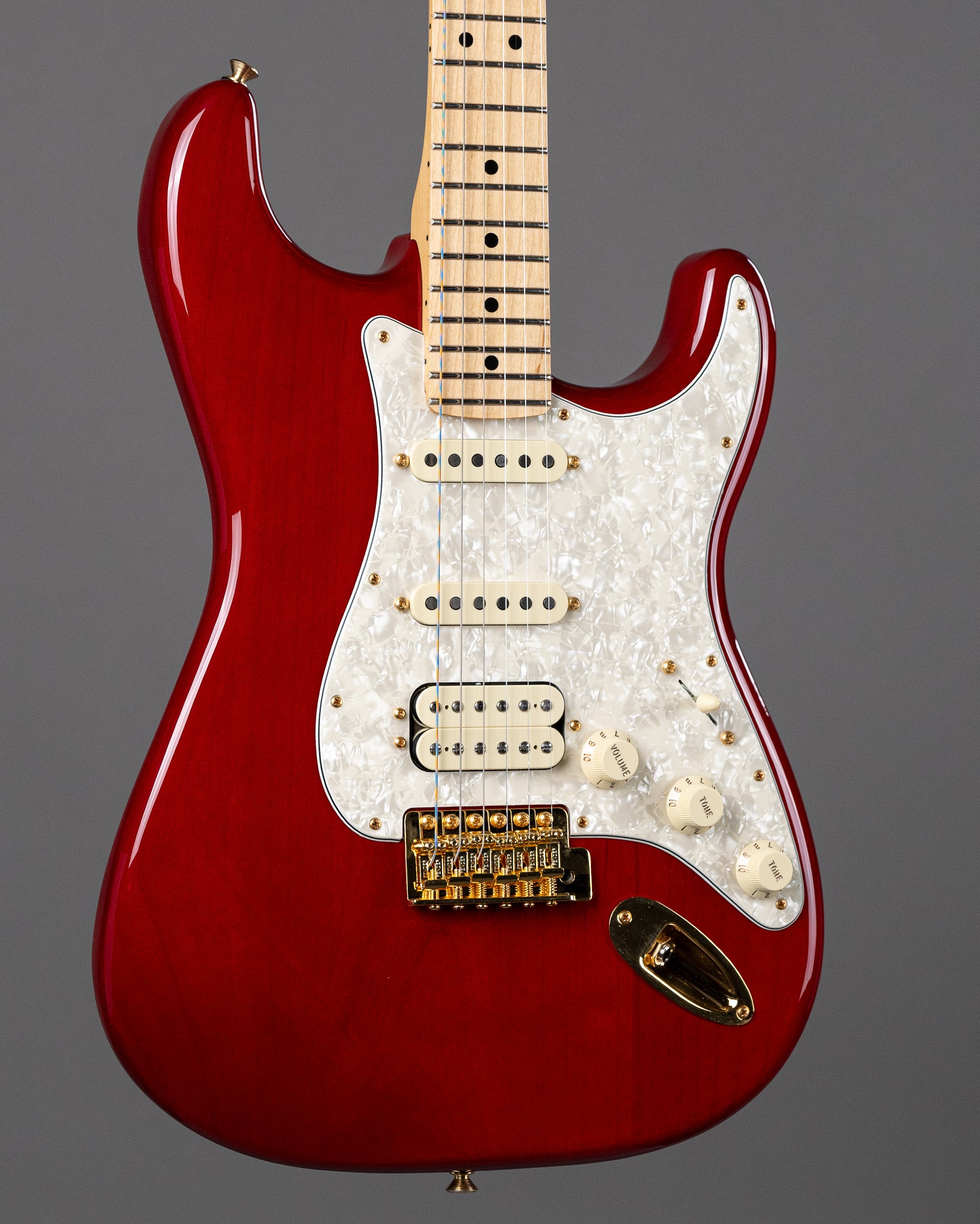 Fender Tash Sultana Stratocaster (Mexico, Transparent Cherry, Gig Bag)