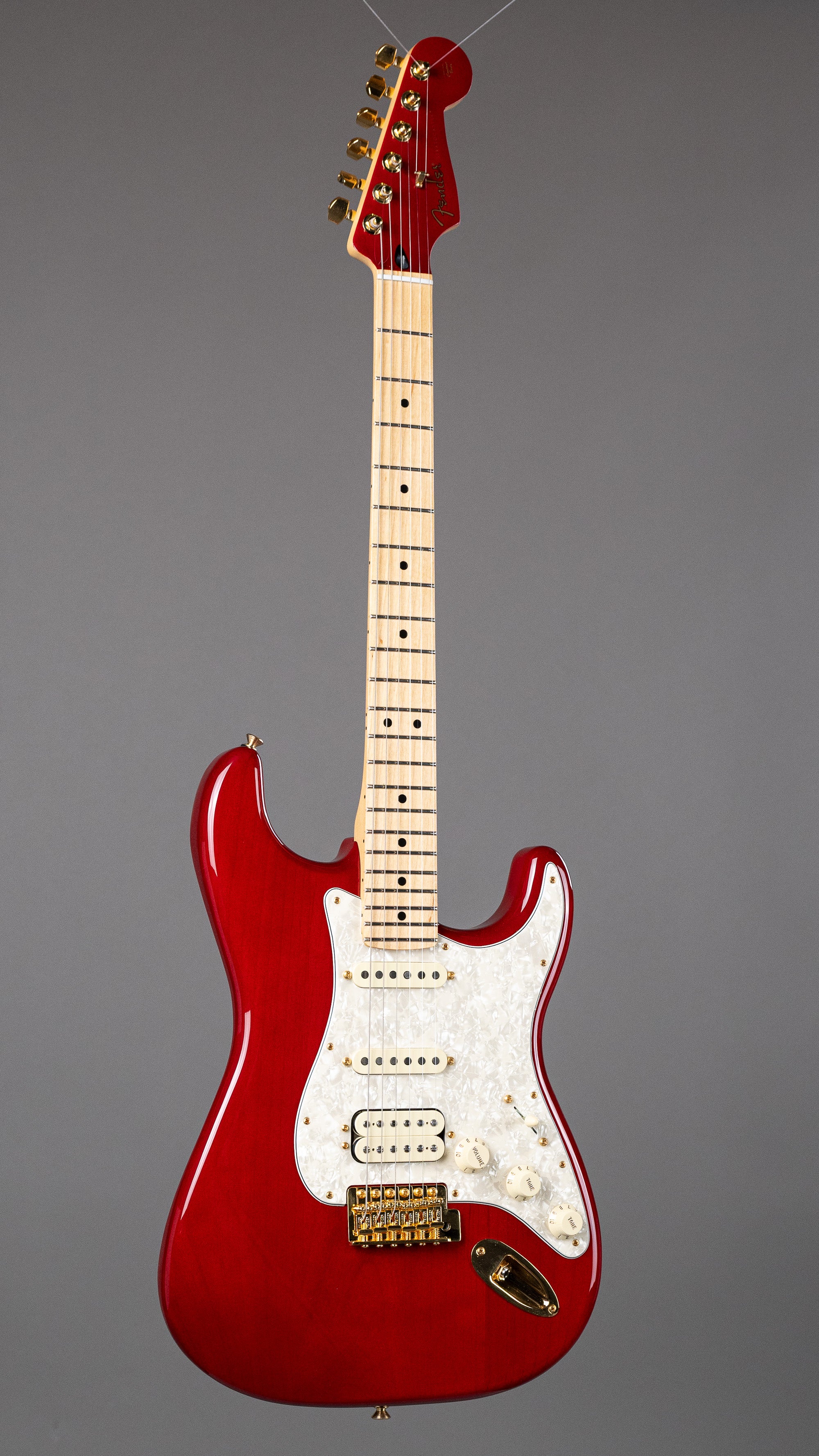 Fender Tash Sultana Stratocaster (Mexico, Transparent Cherry, Gig Bag)