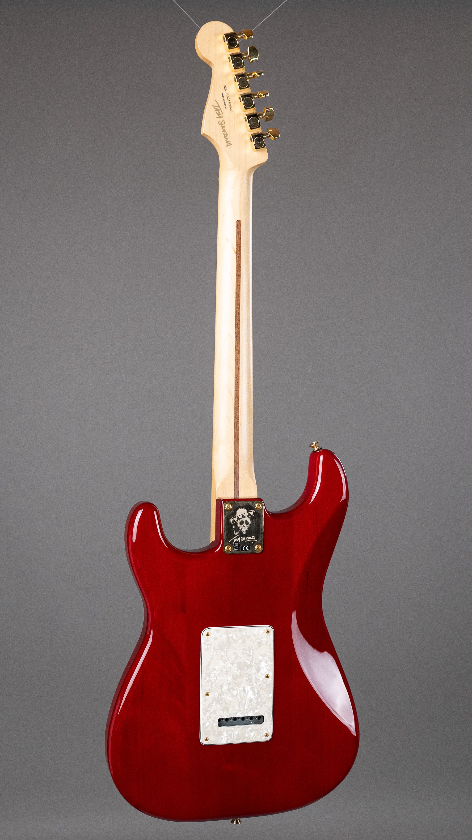 Fender Tash Sultana Stratocaster (Mexico, Transparent Cherry, Gig Bag)