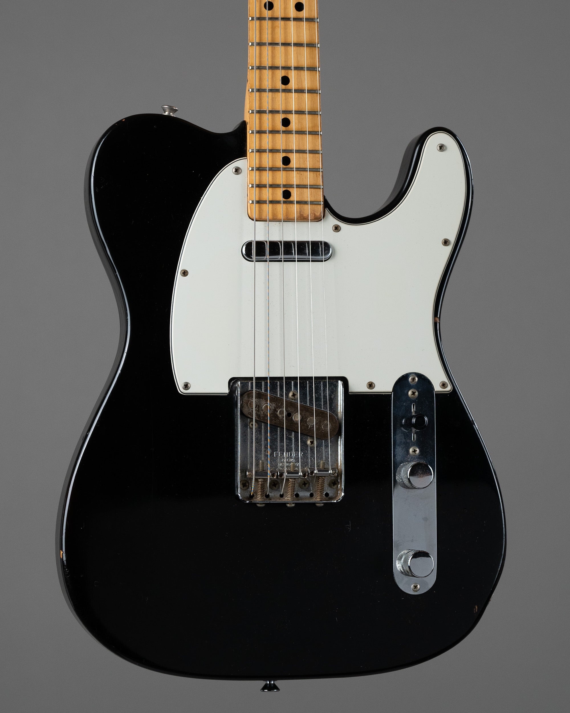 1976 Fender Telecaster (USA, Black, Fender HSC)