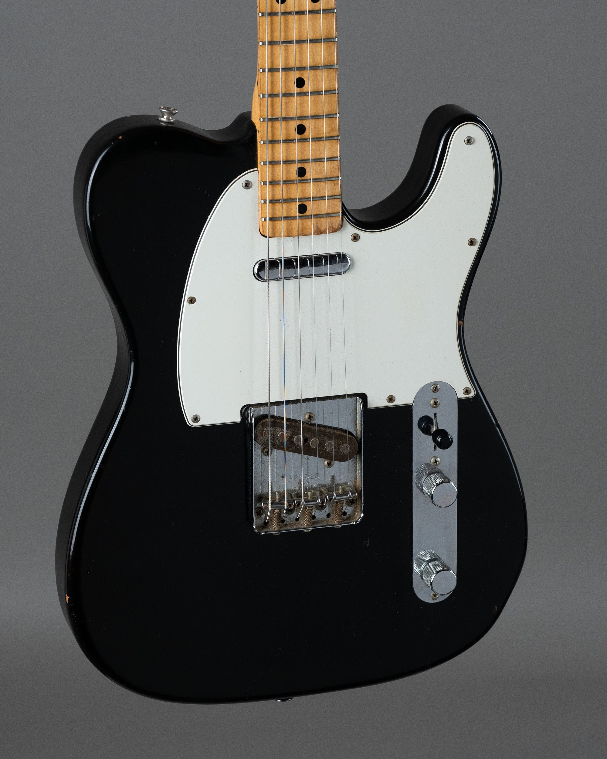 1976 Fender Telecaster (USA, Black, Fender HSC)