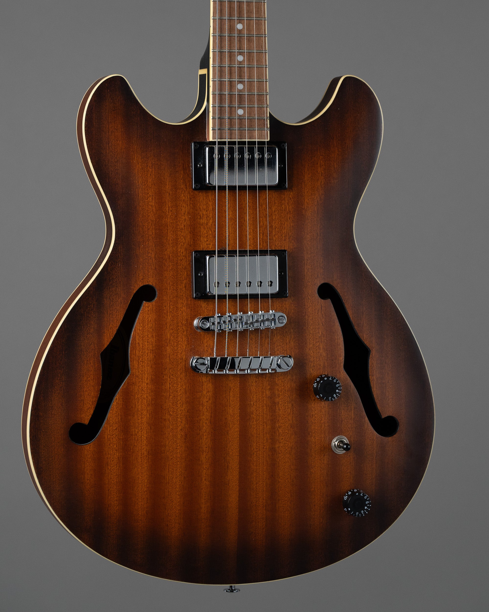 c2020s Ibanez AS53 (Indonesia, Satin Brown Burst)