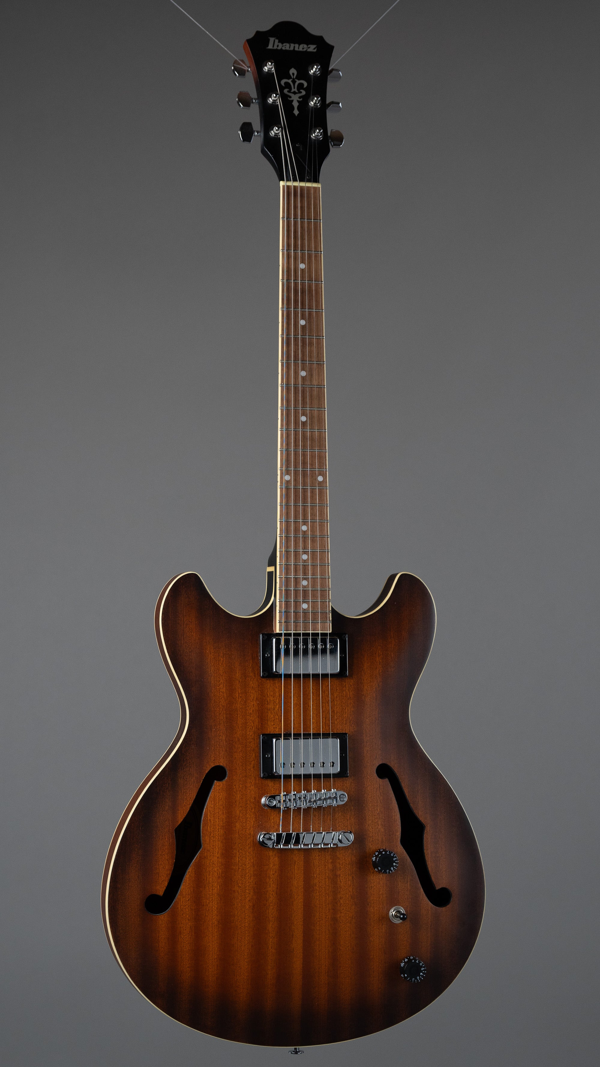 c2020s Ibanez AS53 (Indonesia, Satin Brown Burst)
