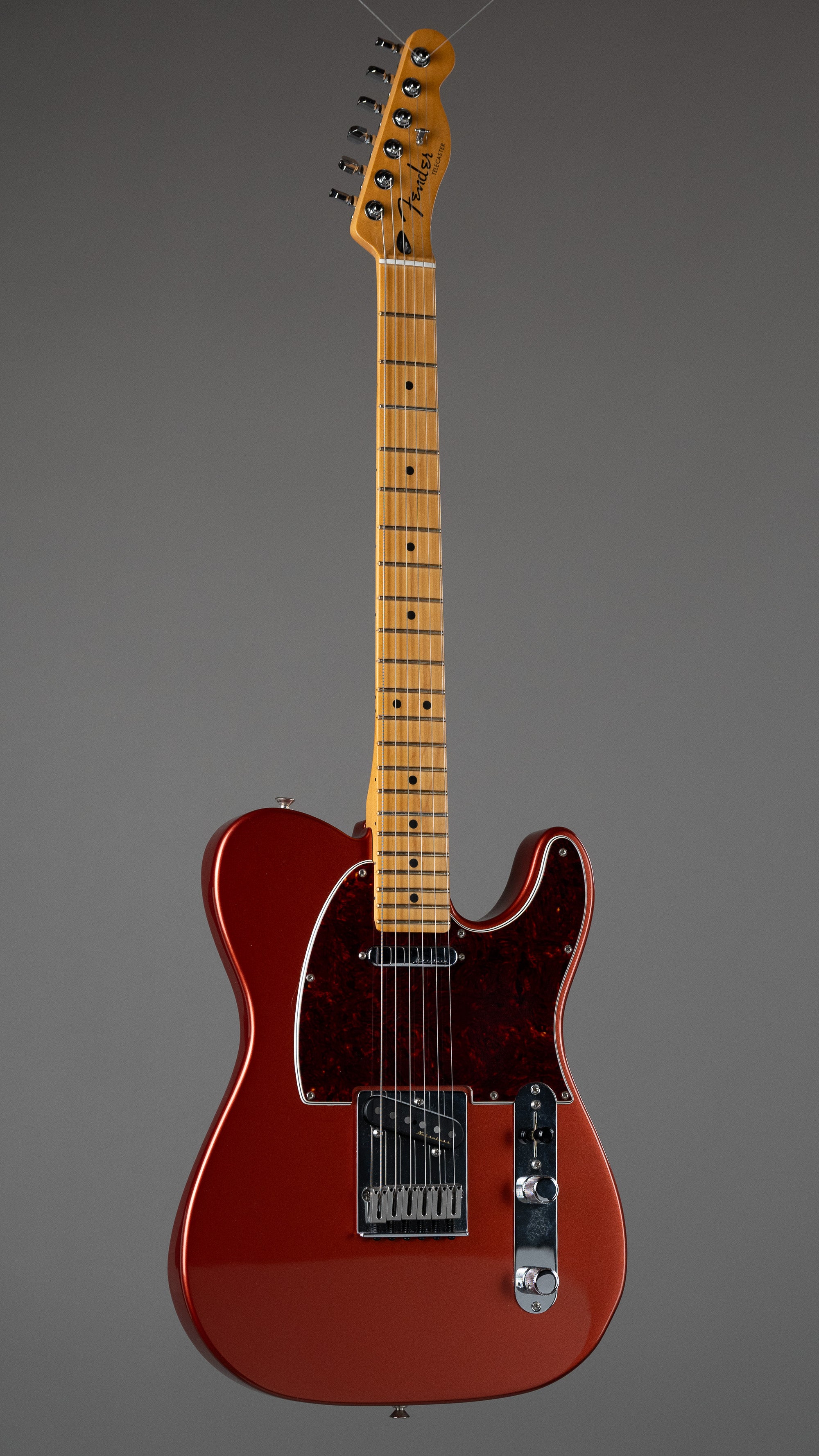 2021 Fender Player Plus Telecaster (Mexico, Aged Candy Apple Red, Bag)