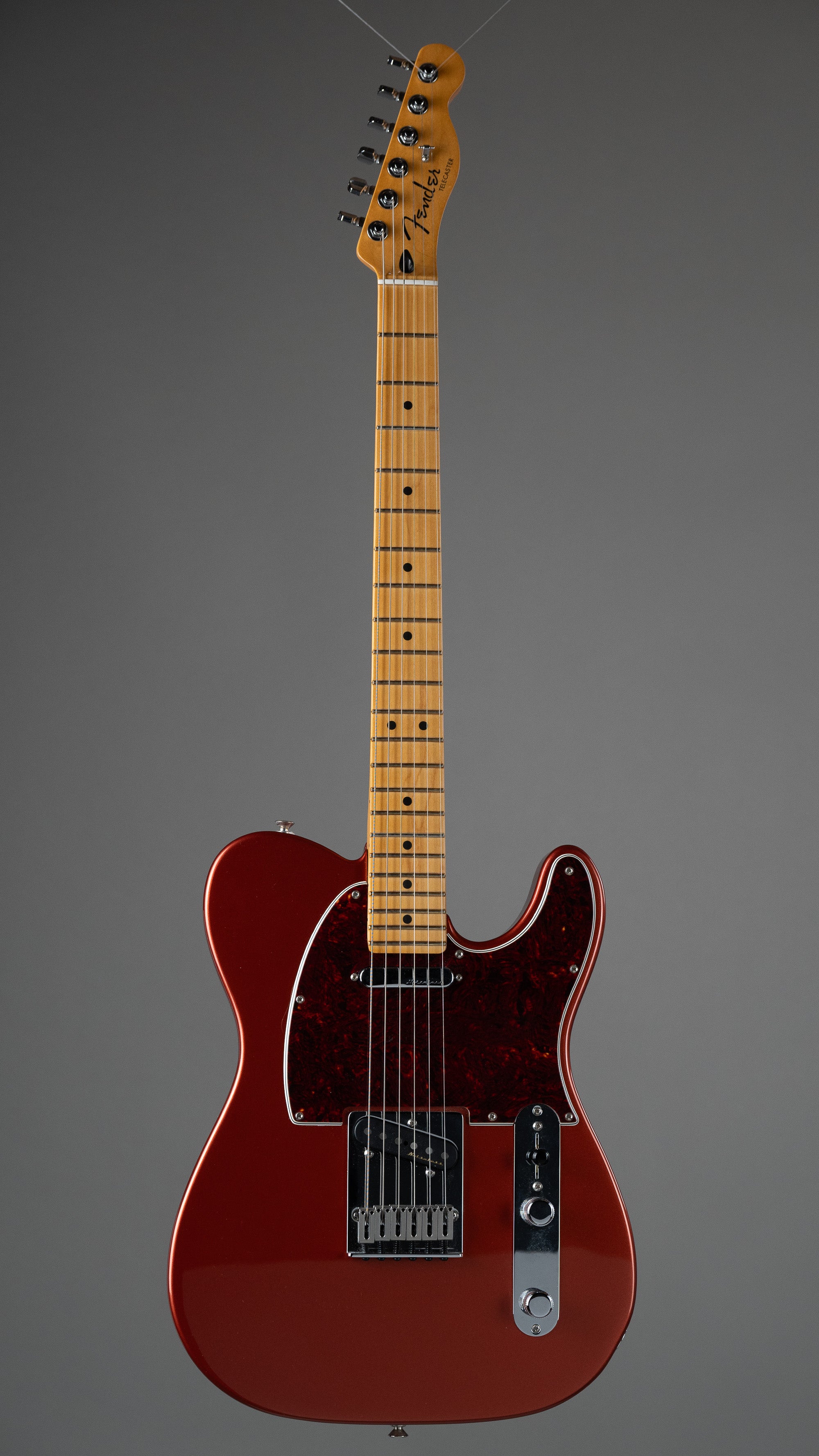 2021 Fender Player Plus Telecaster (Mexico, Aged Candy Apple Red, Bag)