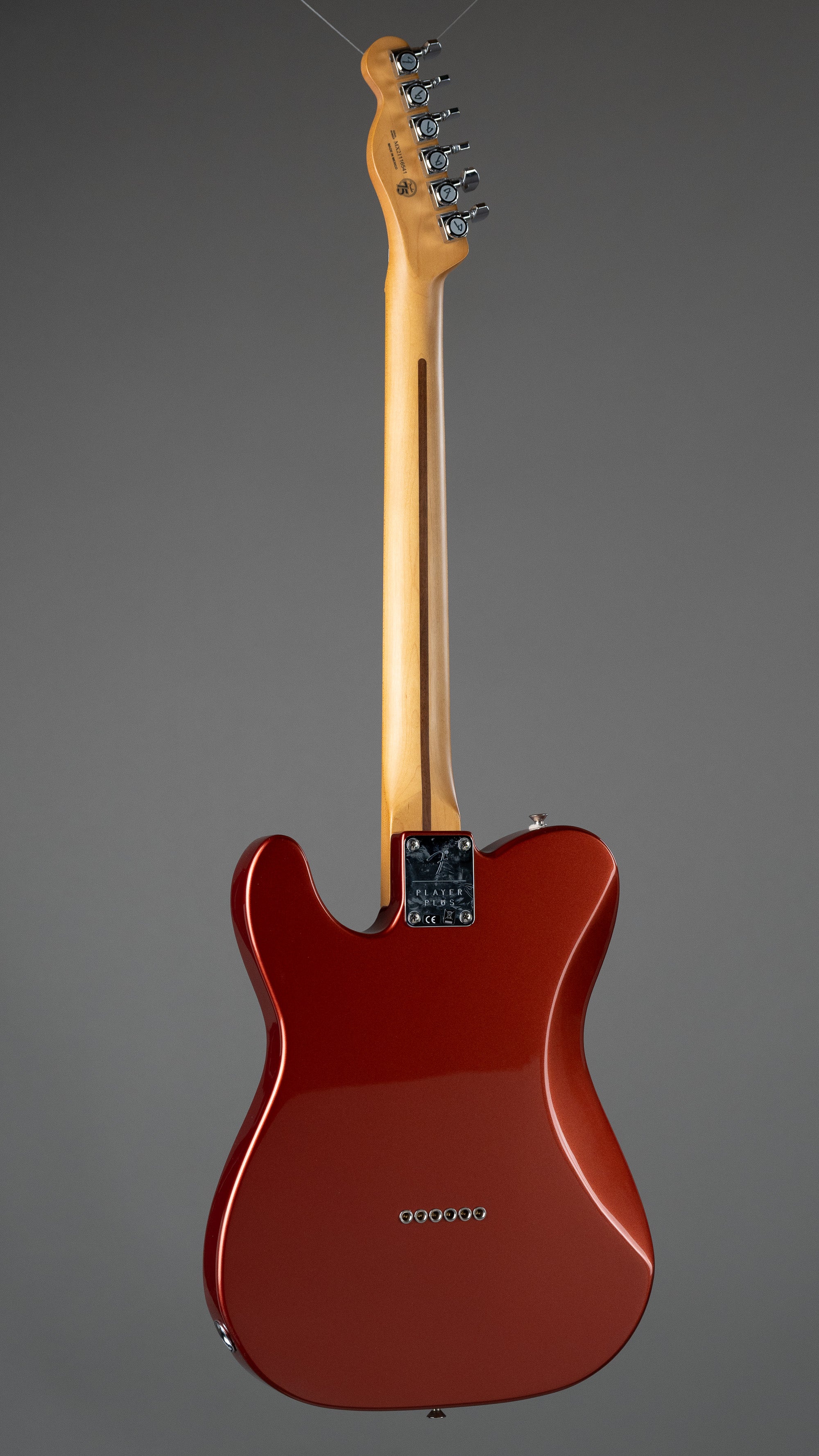 2021 Fender Player Plus Telecaster (Mexico, Aged Candy Apple Red, Bag)