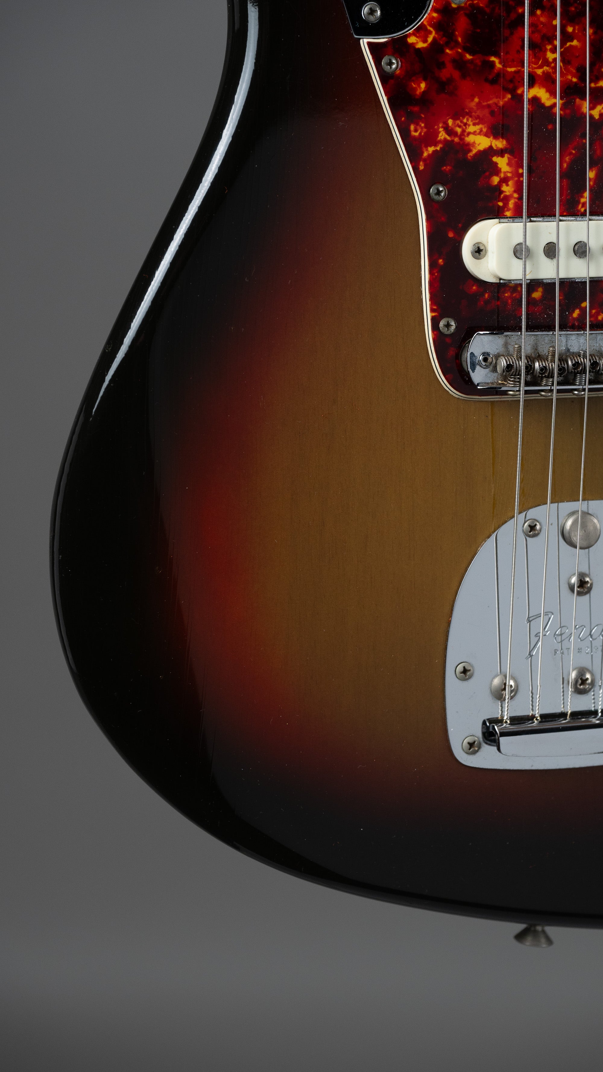 1973 Fender Jaguar (USA, Sunburst, OHSC)