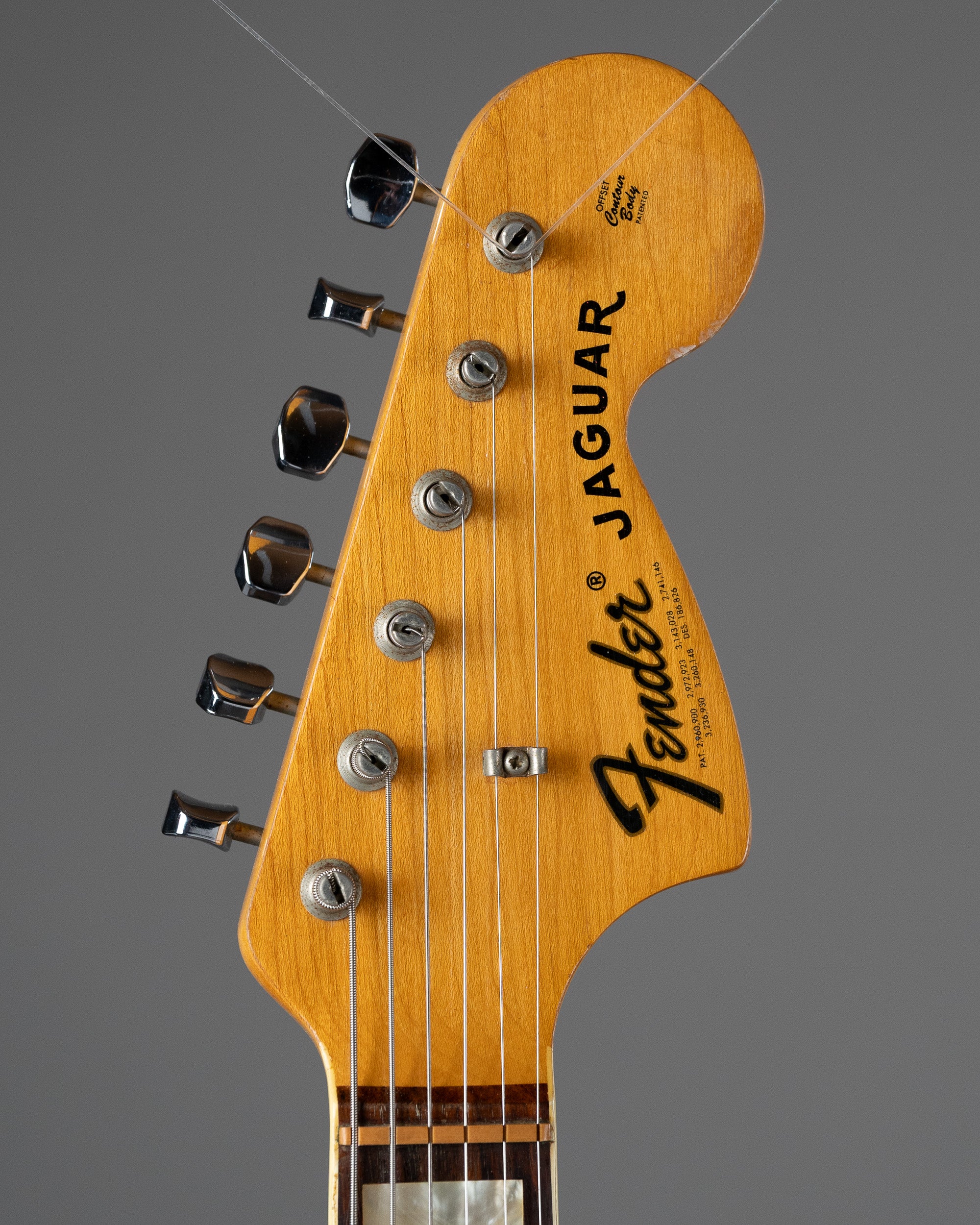 1973 Fender Jaguar (USA, Sunburst, OHSC)