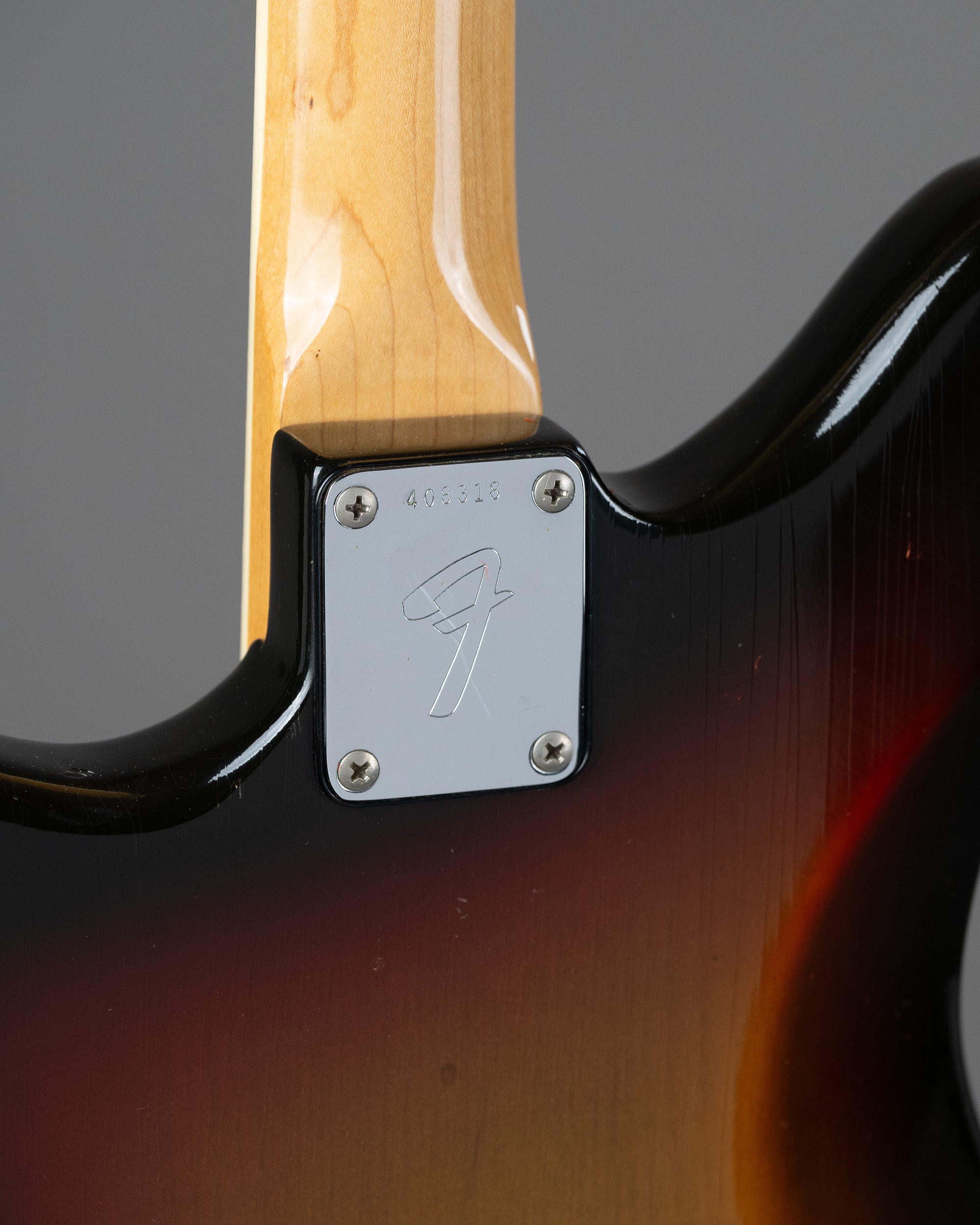 1973 Fender Jaguar (USA, Sunburst, OHSC)