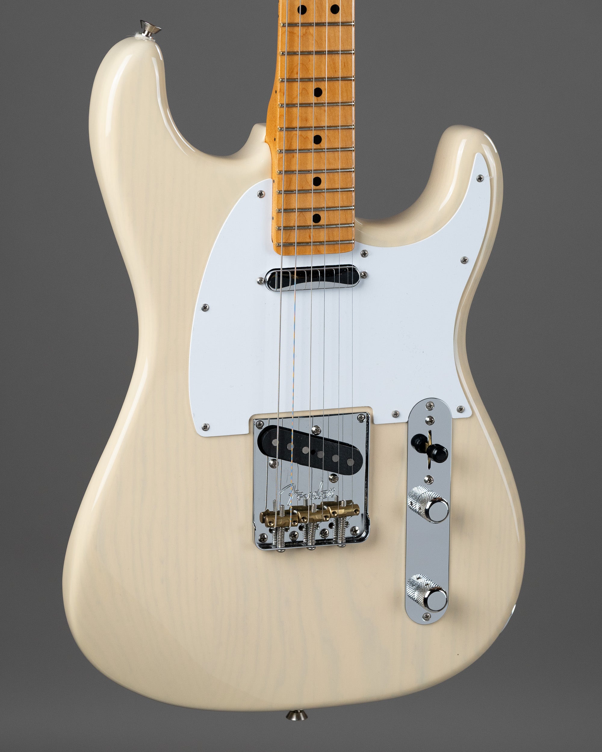 2018 Fender Limited Edition Parallel Universe Whiteguard Stratocaster (USA, Vintage Blonde, OHSC)