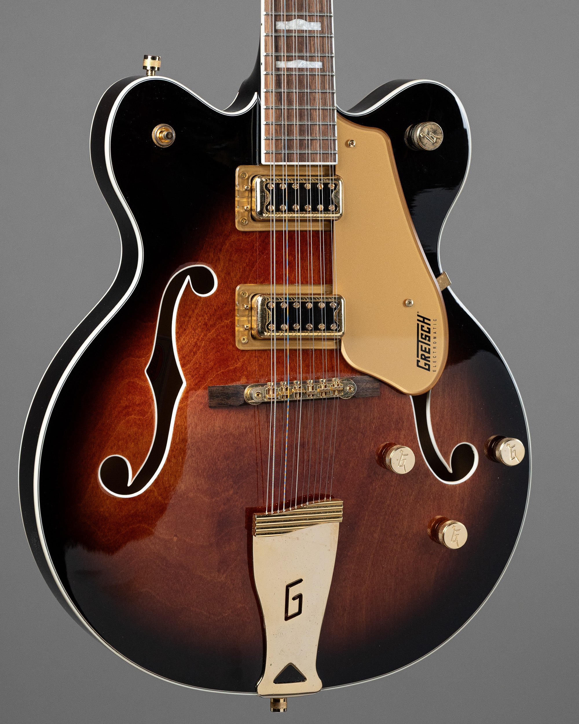 2021 Gretsch G5422G-12 (China, Brown Burst, HSC)