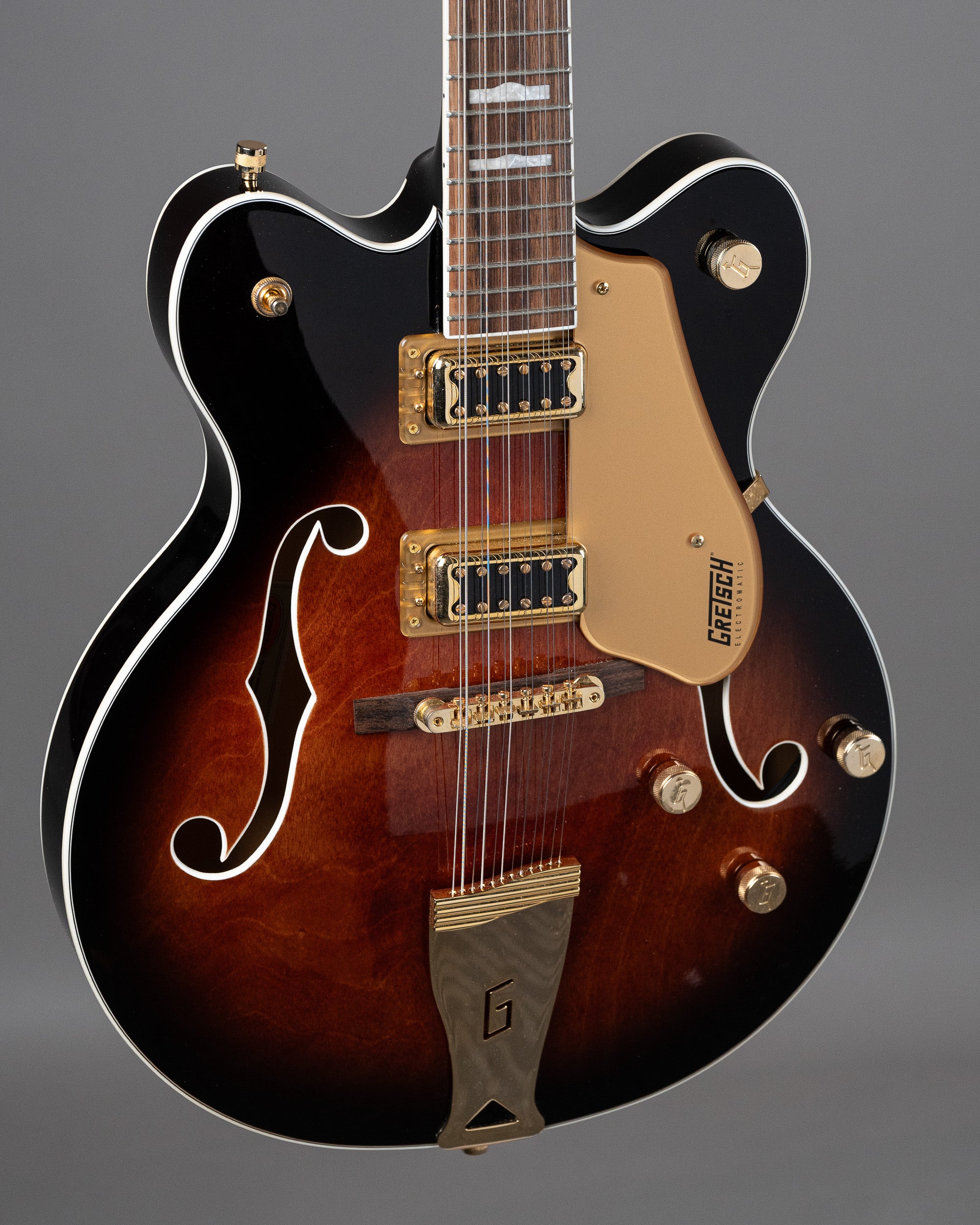 2021 Gretsch G5422G-12 (China, Brown Burst, HSC)