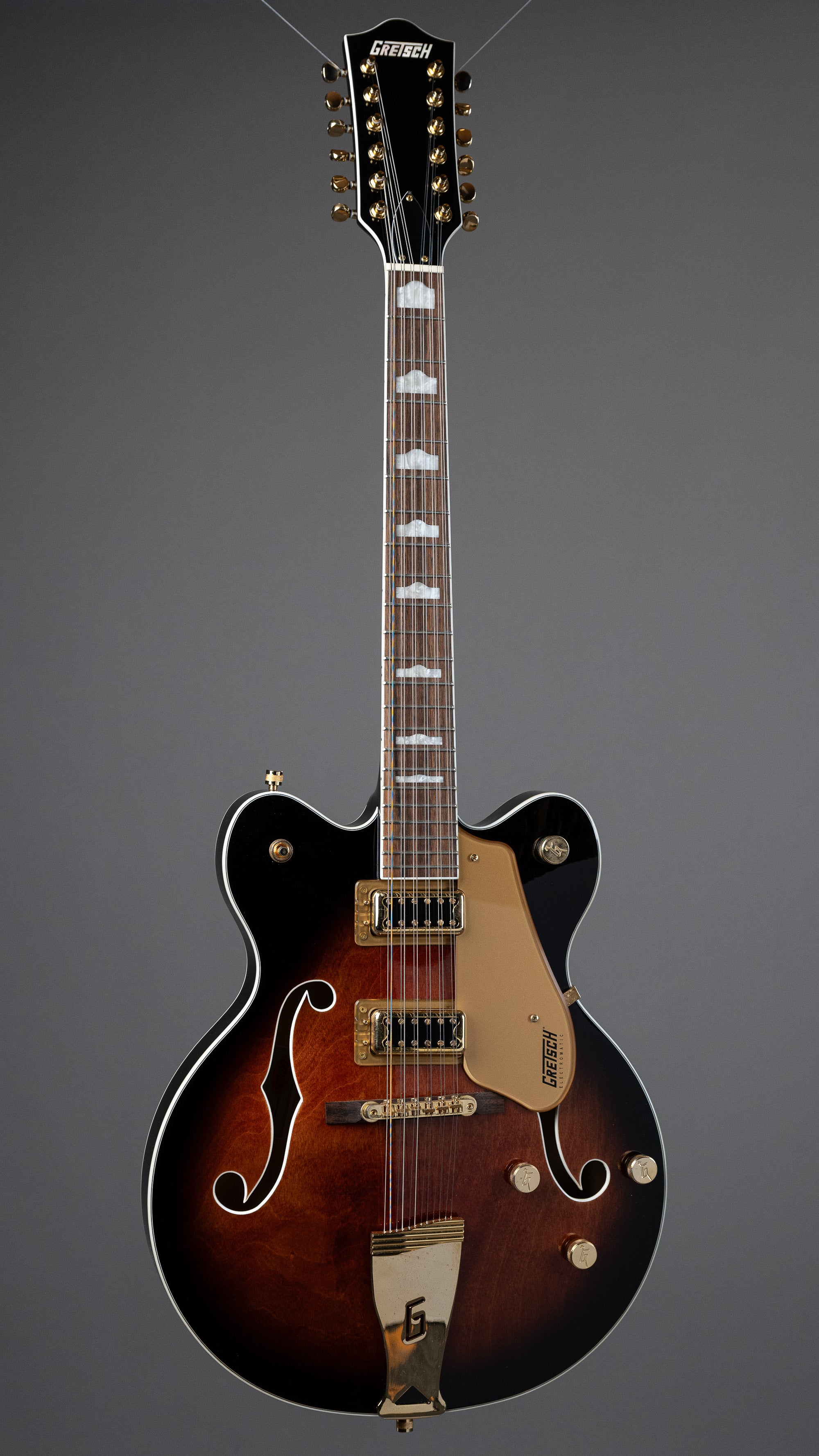 2021 Gretsch G5422G-12 (China, Brown Burst, HSC)