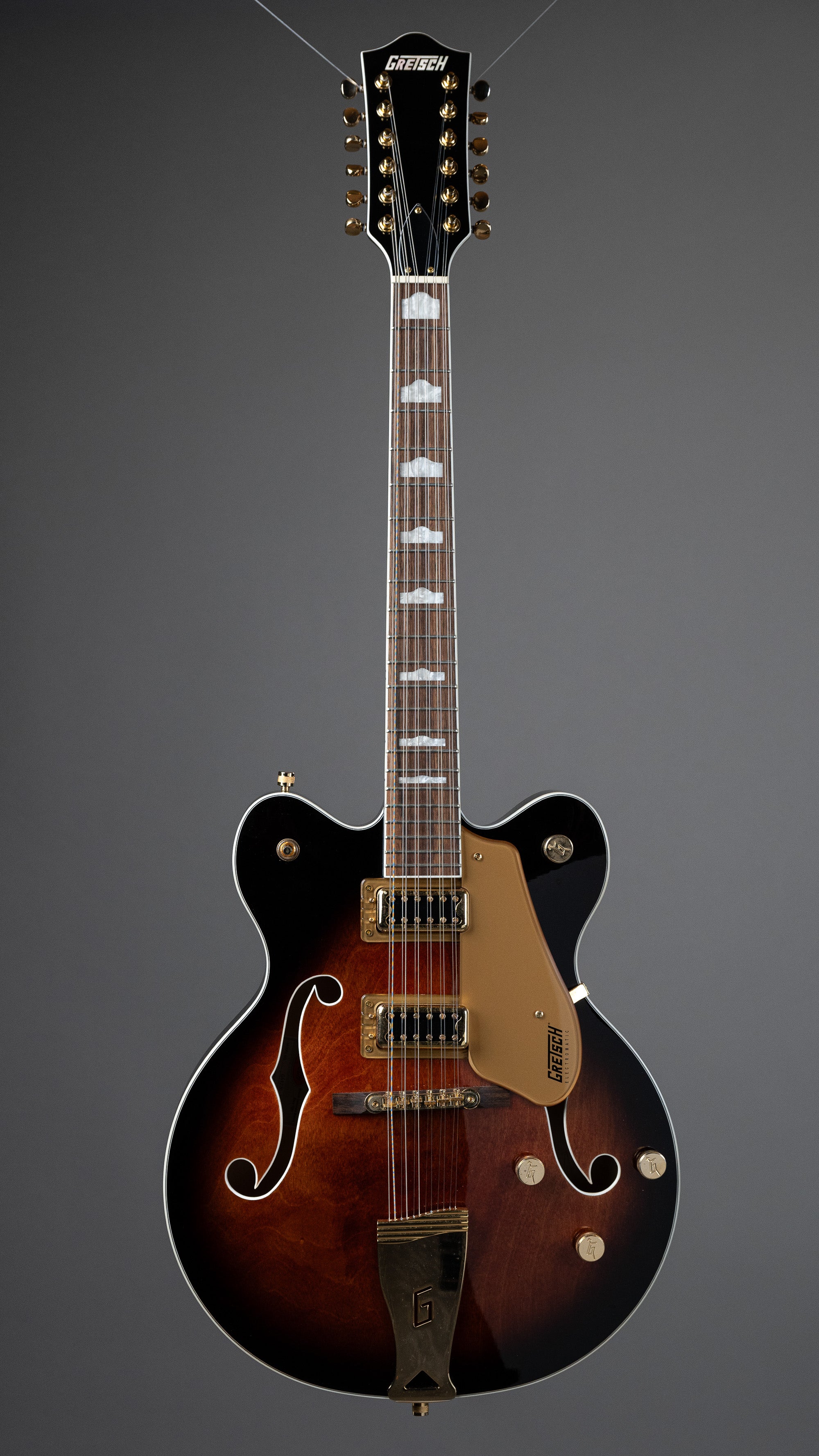 2021 Gretsch G5422G-12 (China, Brown Burst, HSC)