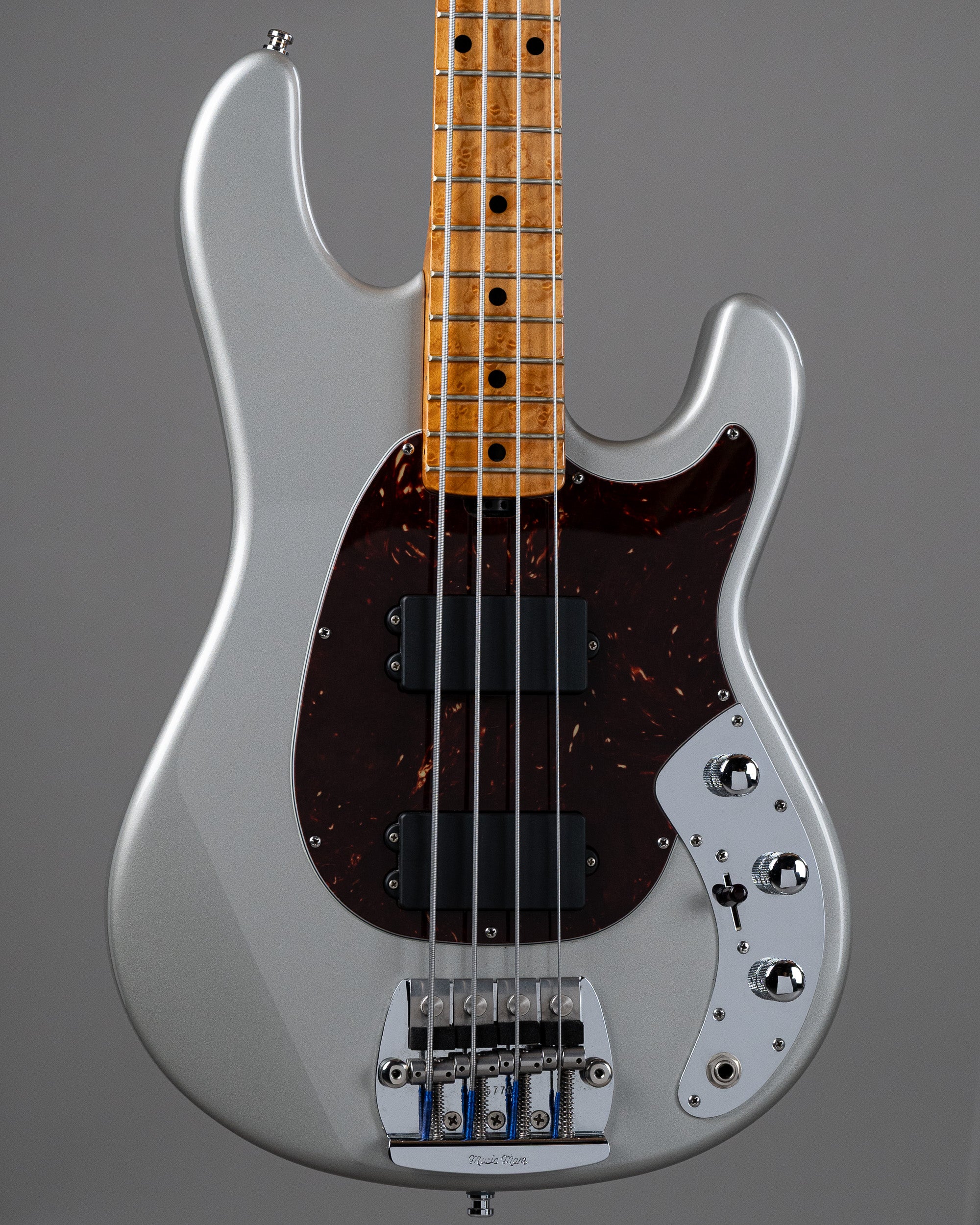 2014 Ernie Ball Music Man Sabre Classic Sledge Limited Edition (USA, Sledge Silver, OHSC)