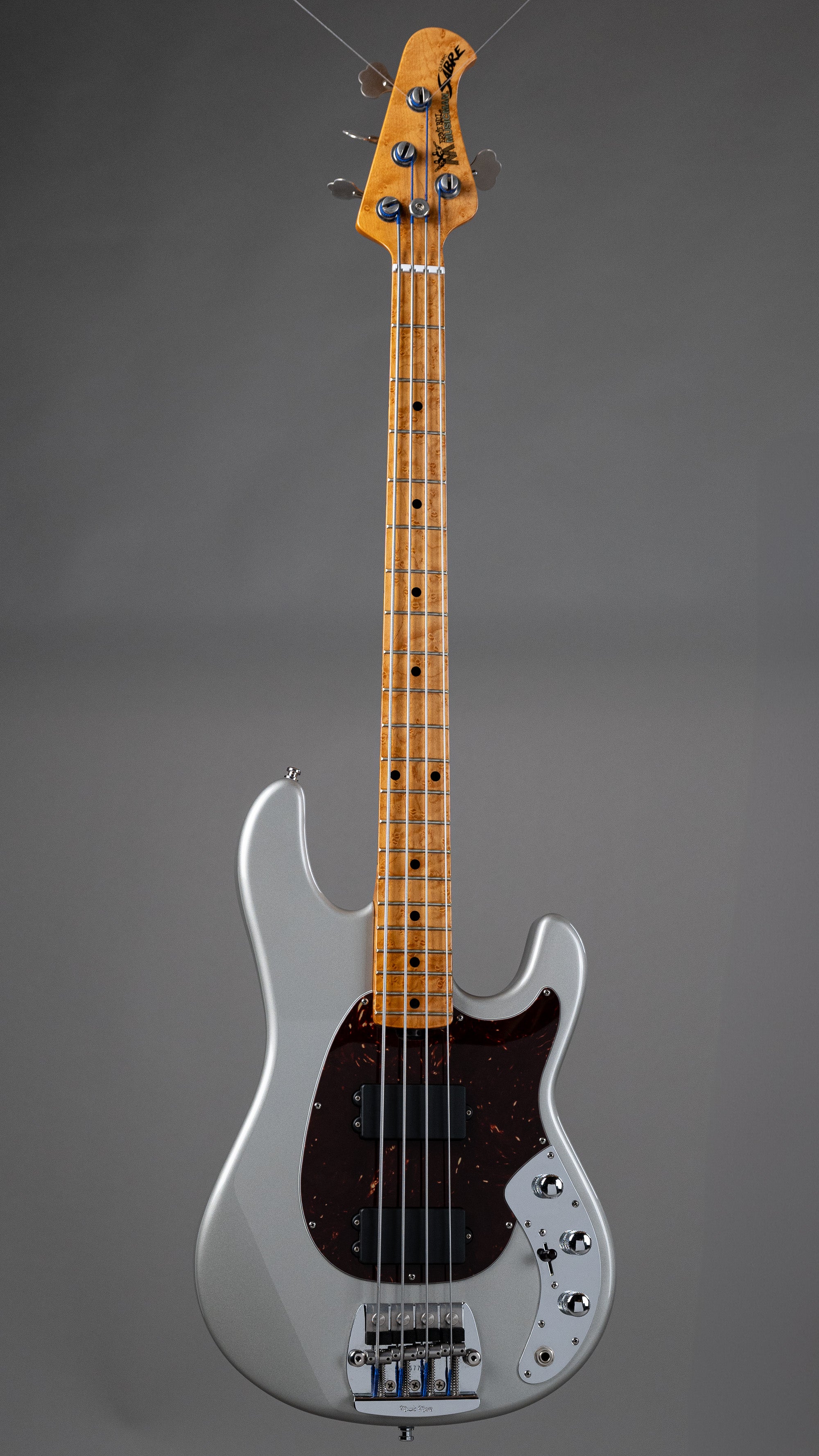 2014 Ernie Ball Music Man Sabre Classic Sledge Limited Edition (USA, Sledge Silver, OHSC)