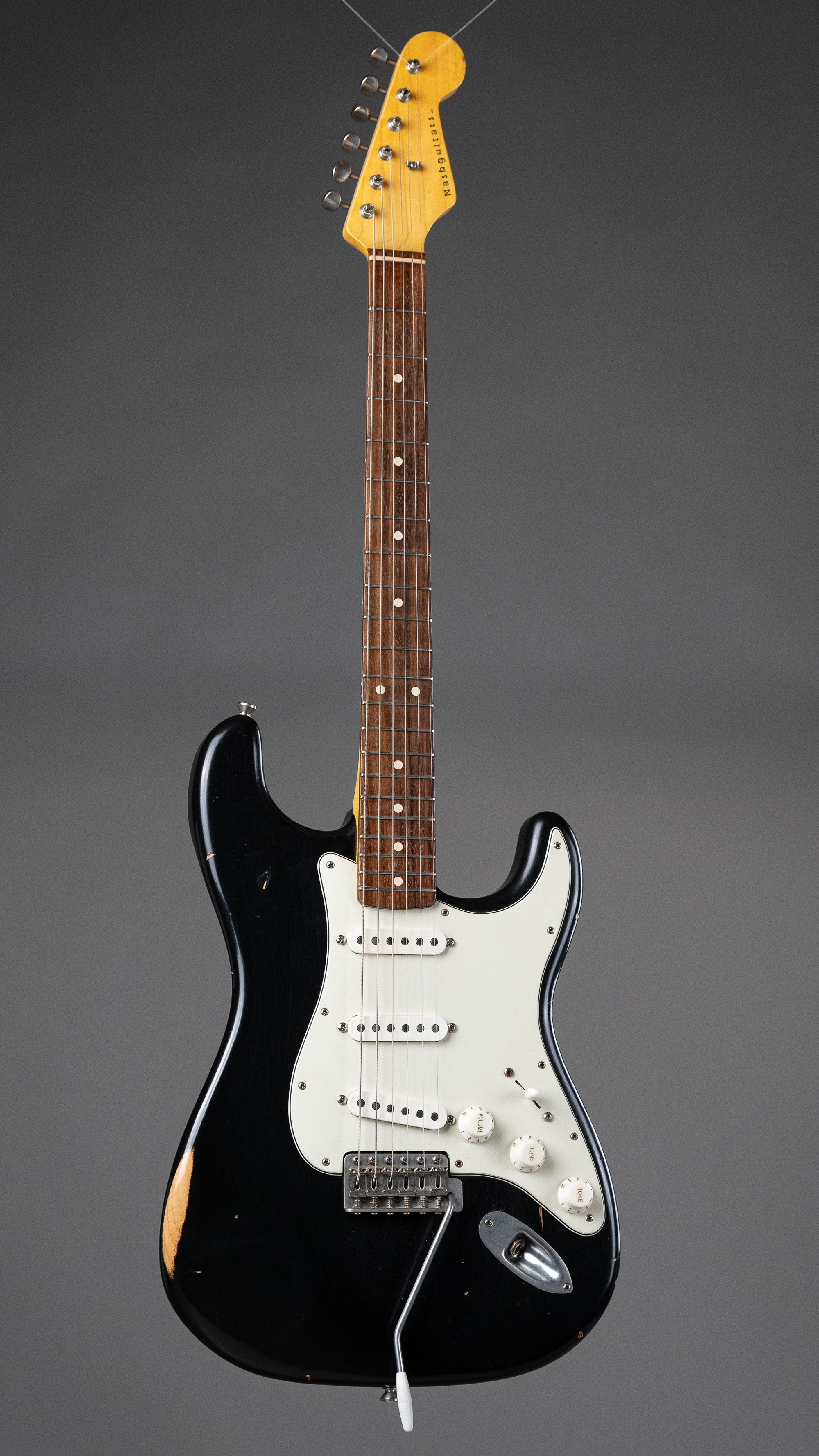 2020 Nash S63 Stratocaster (USA, Black, OHSC)