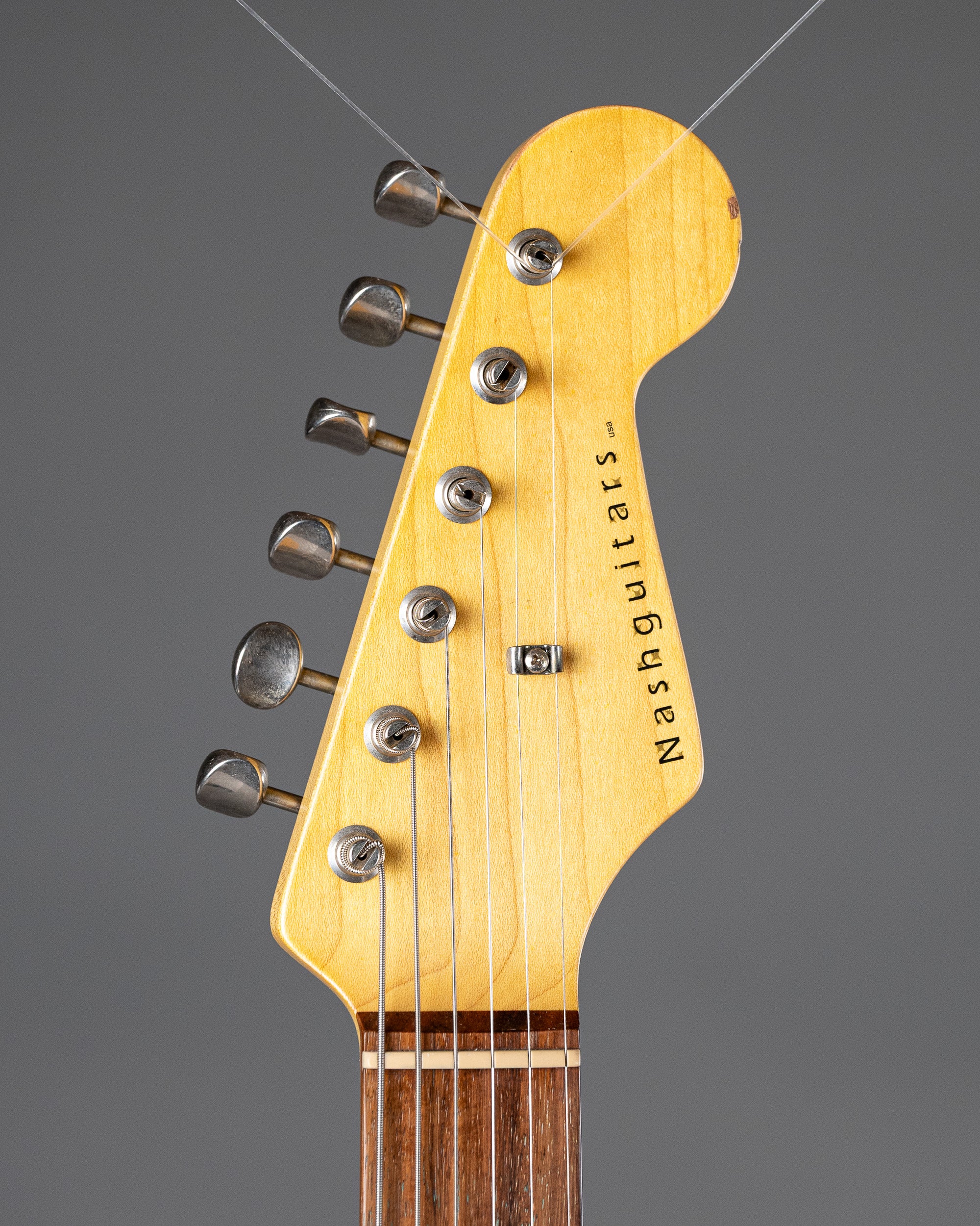 2020 Nash S63 Stratocaster (USA, Black, OHSC)