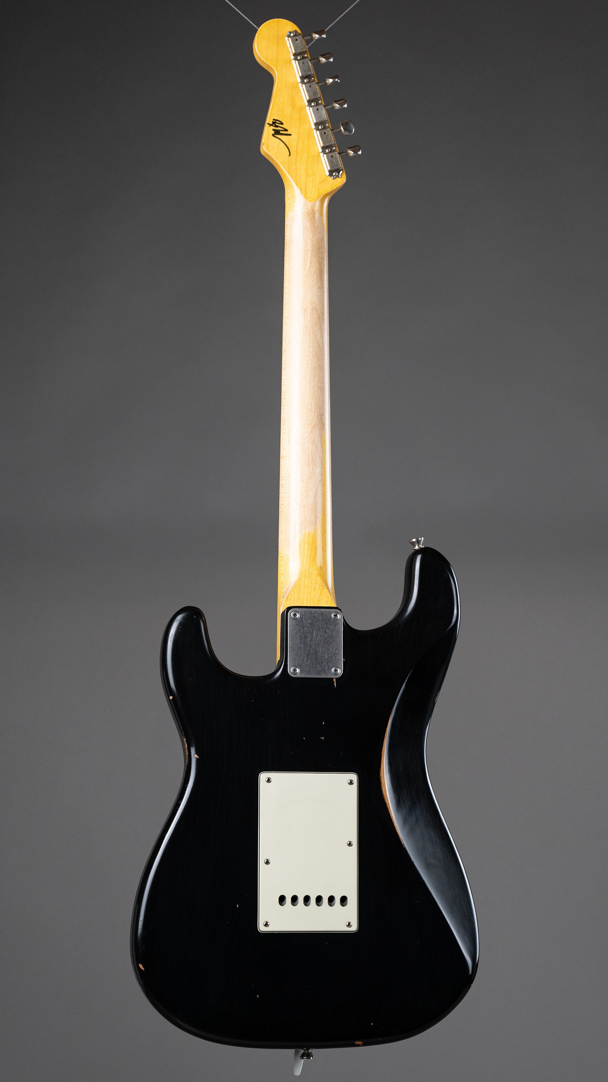2020 Nash S63 Stratocaster (USA, Black, OHSC)