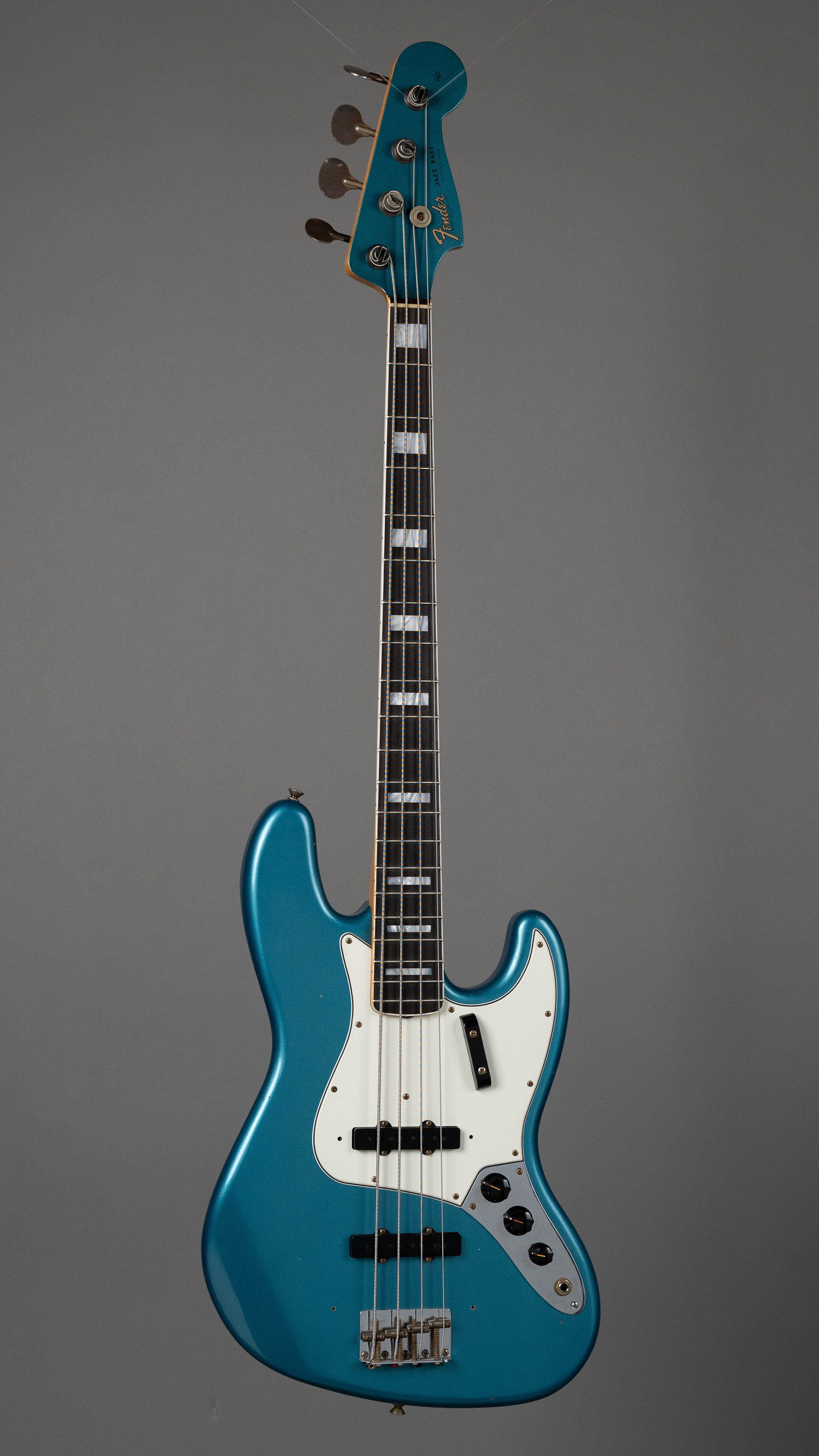 2022 Fender Custom Shop Limited Edition '66 Jazz Bass (USA, Ocean Turquoise, OHSC)
