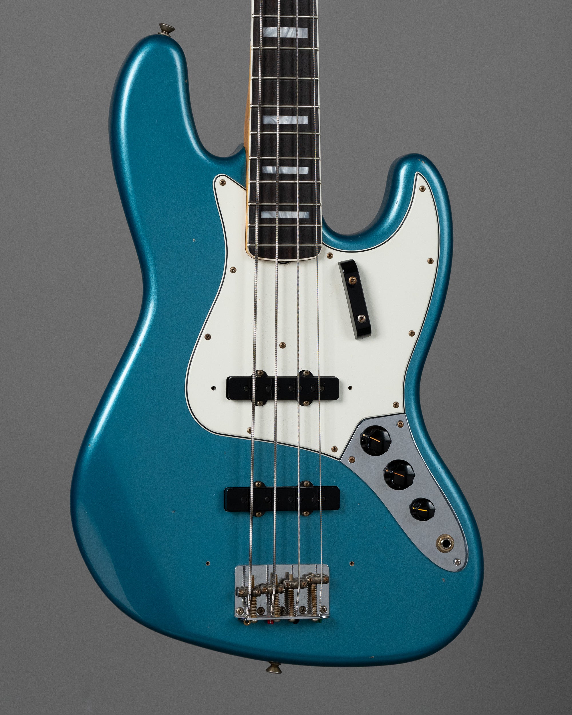2022 Fender Custom Shop Limited Edition '66 Jazz Bass (USA, Ocean Turquoise, OHSC)